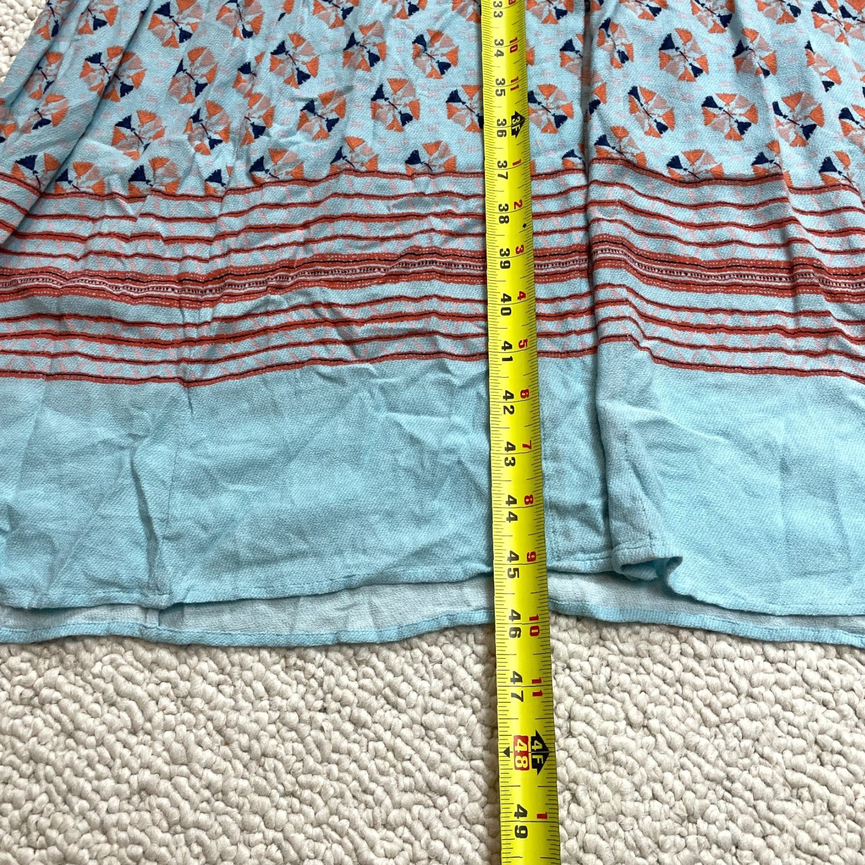 Bcbgmaxazria VINTAGE BCBGMAXAZRIA Maxi Dress Womens S Long Sleeve V-Neck Pullover Casual Party/Cocktail Travel Blue Rayon Size S / US 4 / IT 40 - 3 Thumbnail
