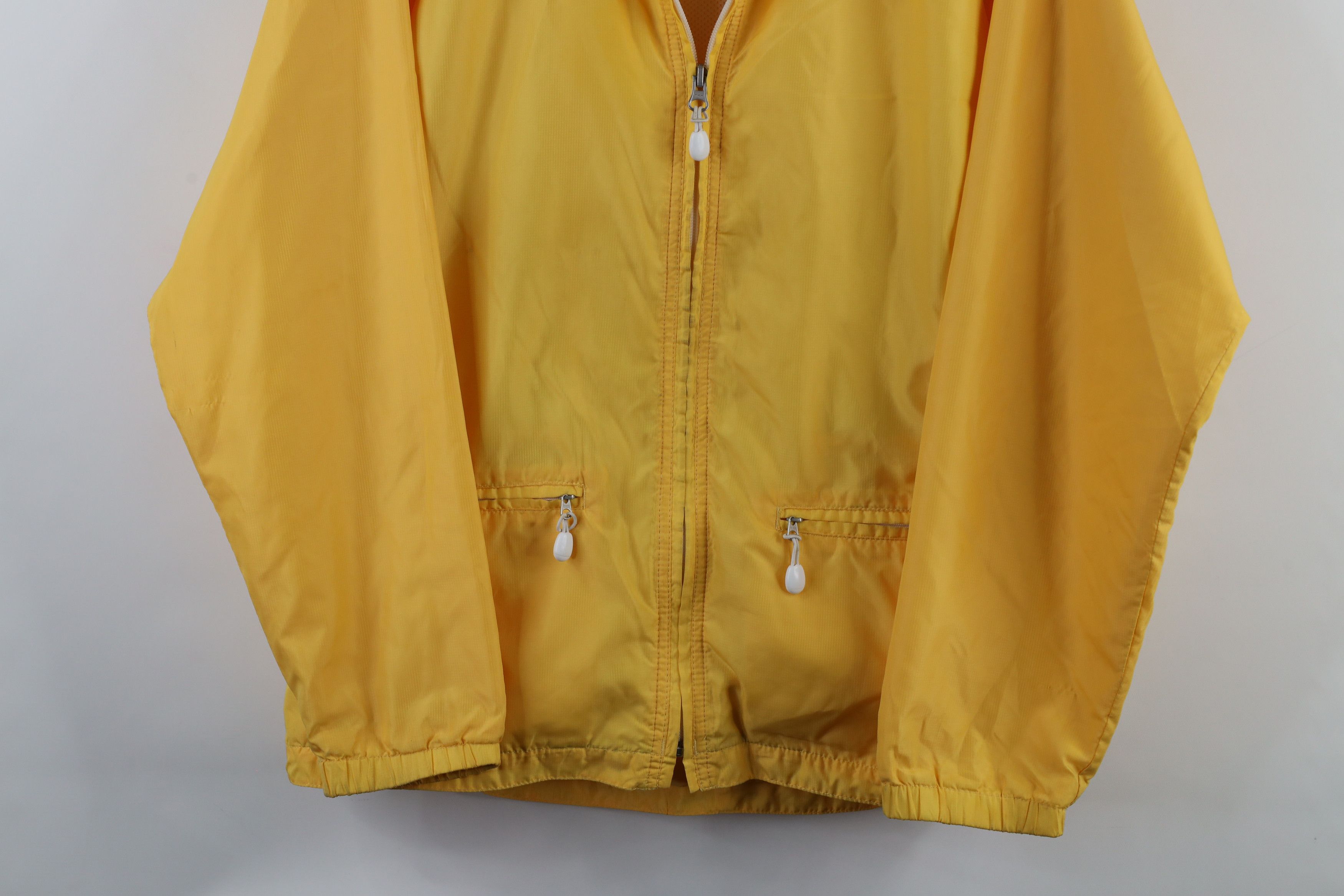 Eddie Bauer × Vintage Vintage Eddie Bauer Lined Windbreaker Rain Jacket Yellow Size US M / EU 48-50 / 2 - 3 Thumbnail