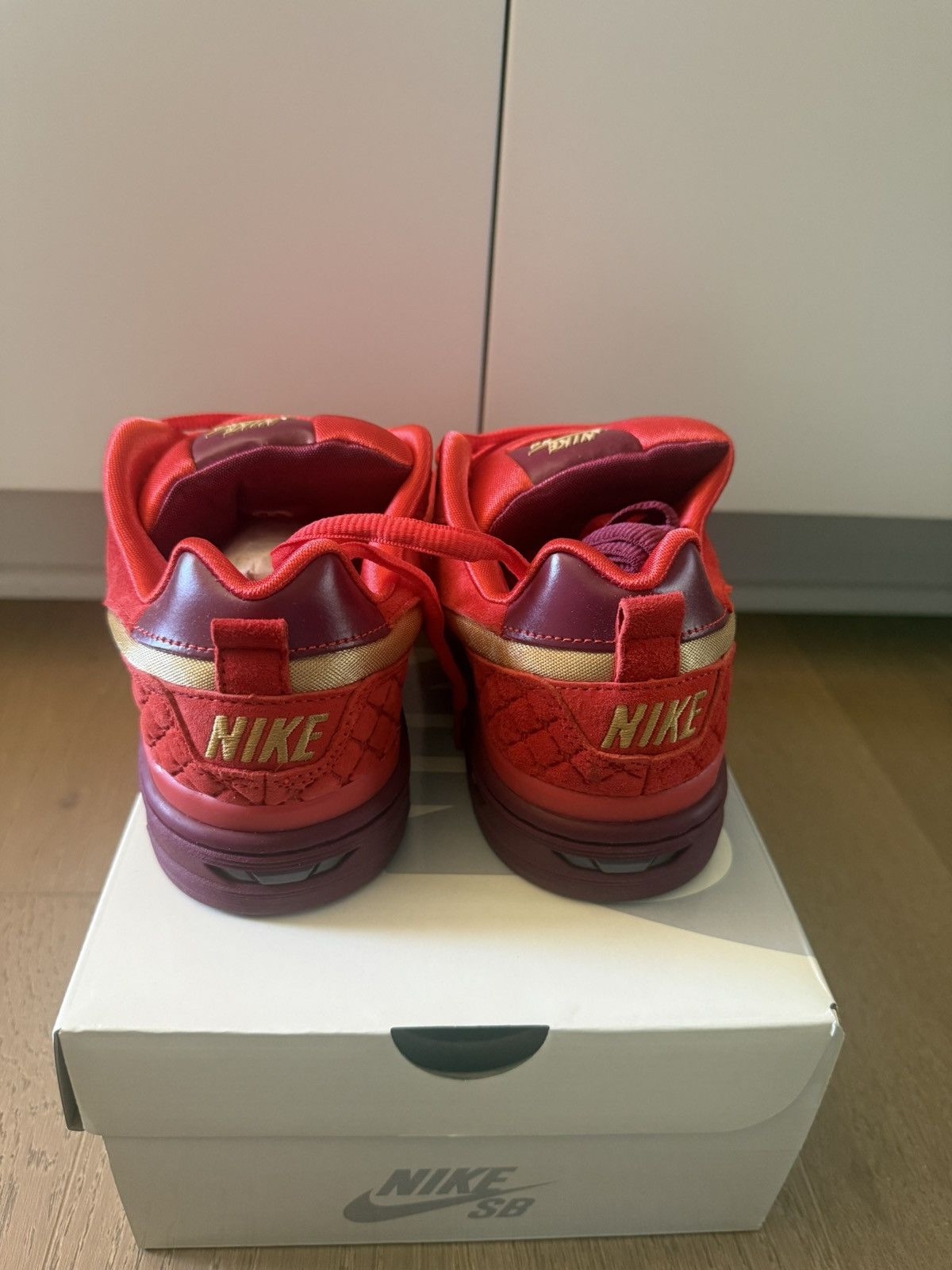 Nike SB Nike SB Air Zoom Low P-Rod Habanero Red West 8.5 Size US 8.5 / EU 41-42 - 4 Thumbnail