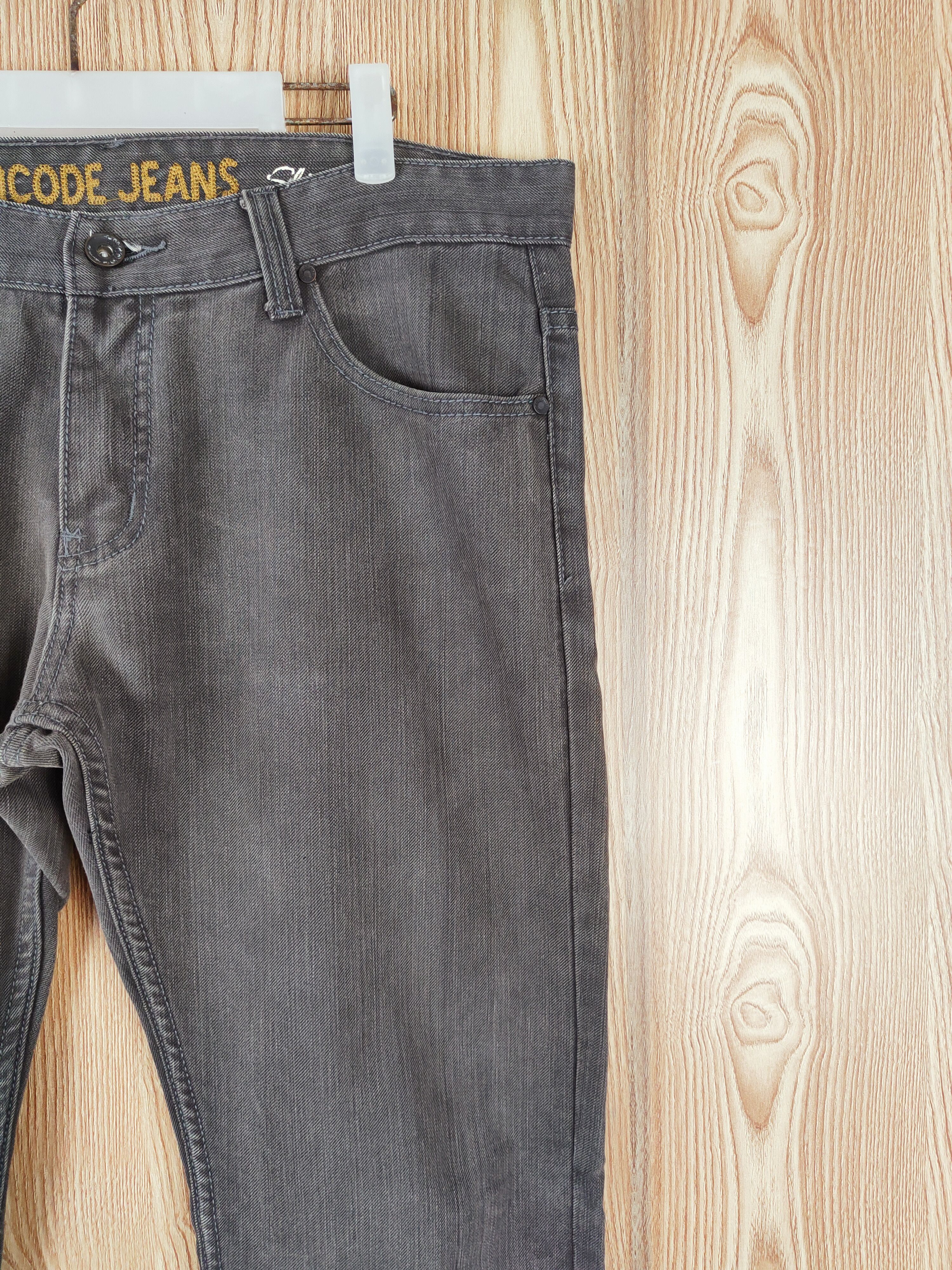 Japanese Brand × Vintage Encode Dark Brown Distressed Ripped Jeans Size US 38 / EU 54 - 5 Thumbnail