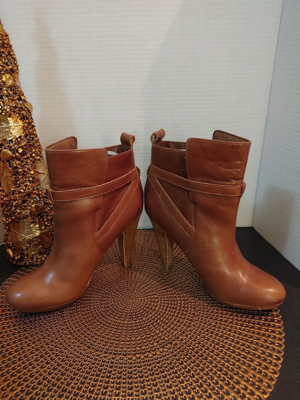 Aldo ALDO Leather Booties Size 8.5 Size US 8.5 / IT 38.5 - 4 Thumbnail