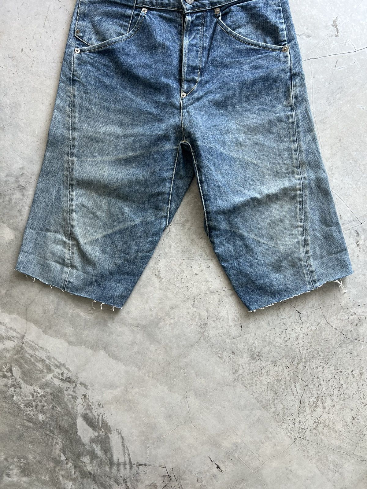 Levi's Levis Engineered Shorts Buckle Back Tag W31 Actual 30x24 Size US 31 - 3 Thumbnail