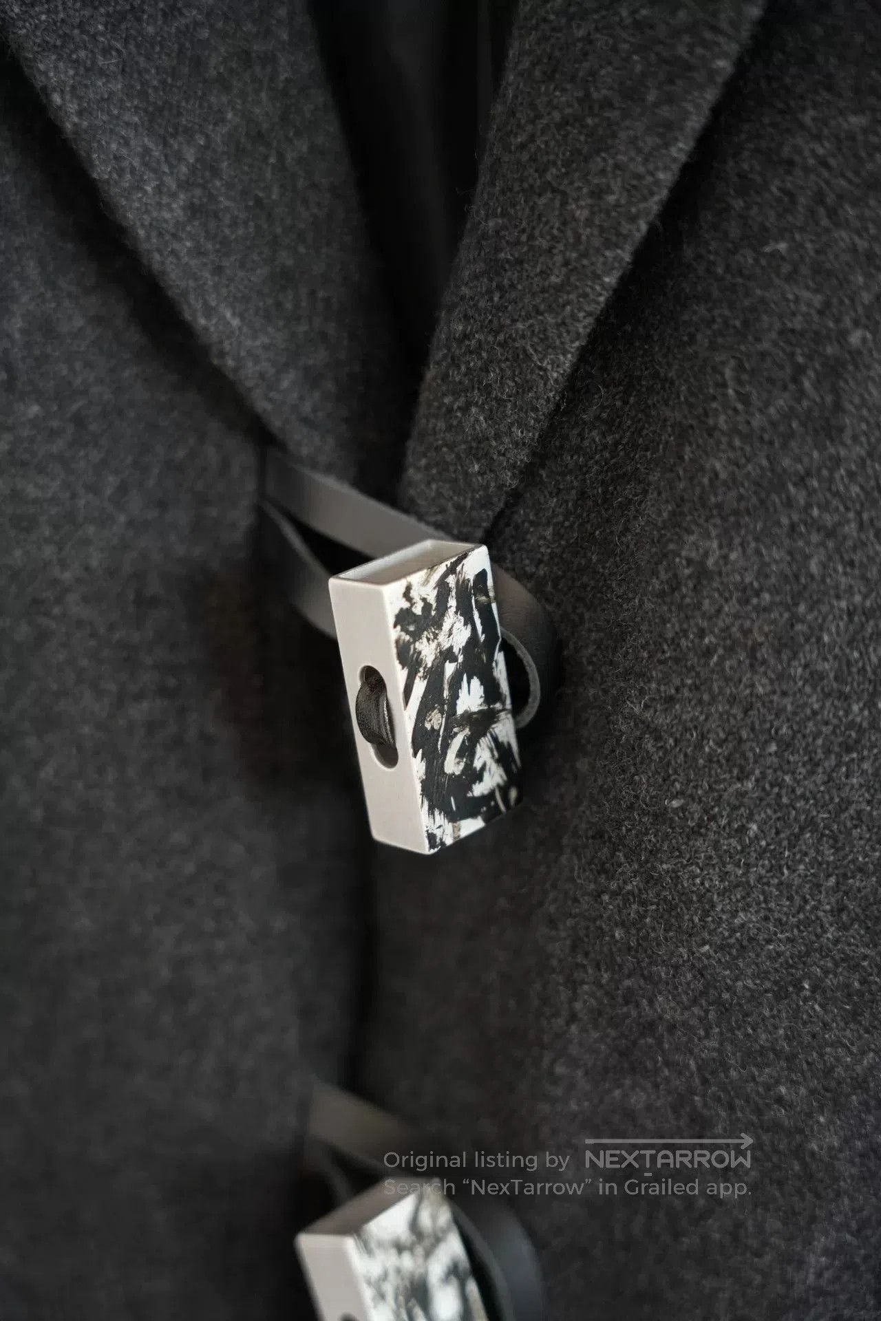 Yohji Yamamoto Yohji Yamamoto Silver Buckle Coat. Size US M / EU 48-50 / 2 - 5 Thumbnail