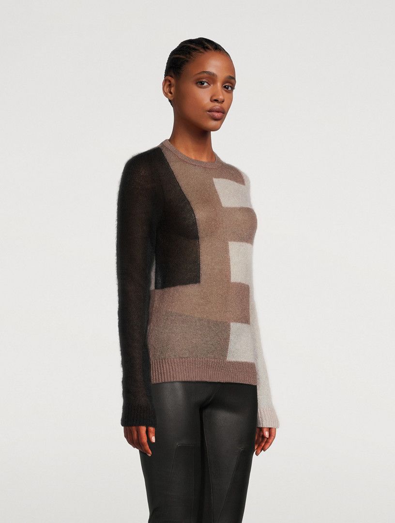 Rick Owens o1y0126 Crewneck Sweater in Multicolor Size S / US 4 / IT 40 - 4 Thumbnail