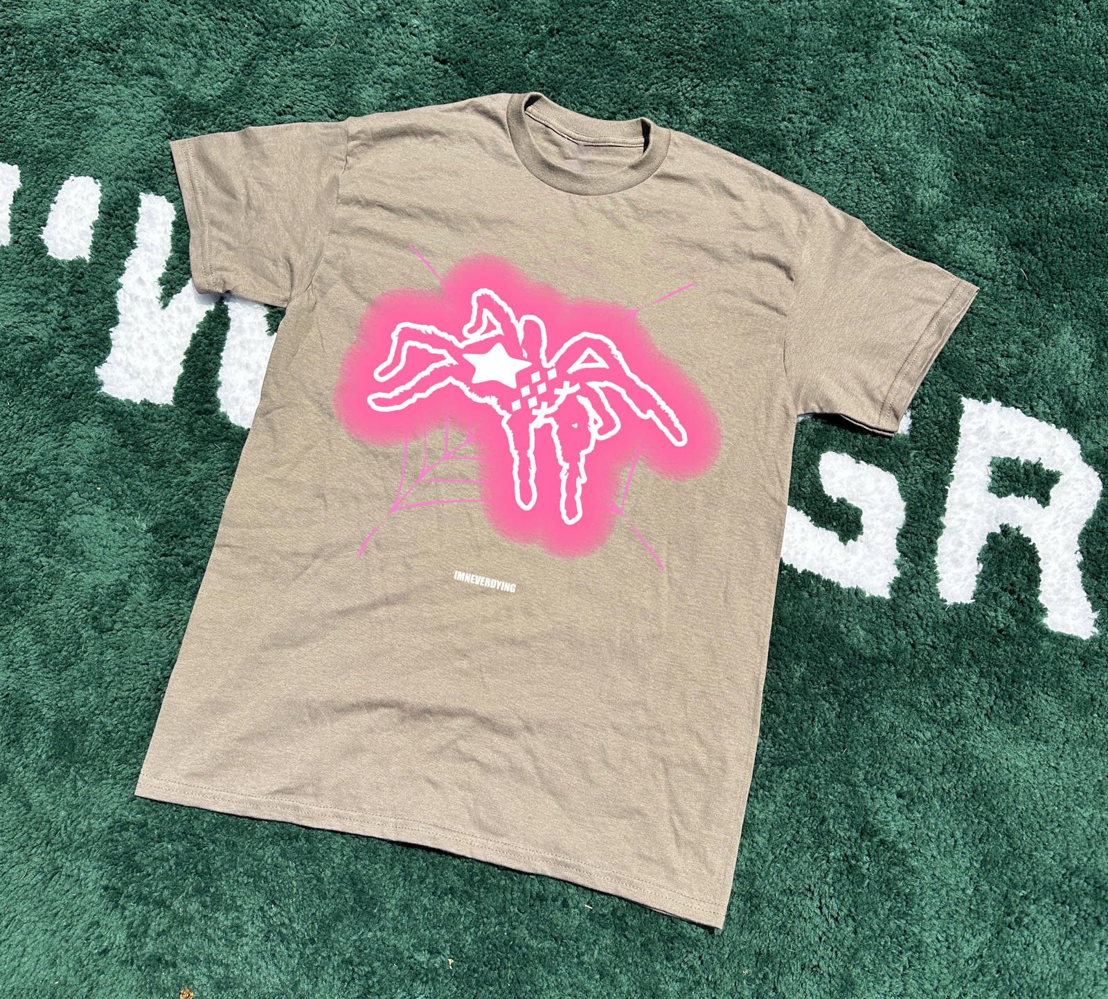Japanese Brand Arachnid Tee Sand / Pink Size US M / EU 48-50 / 2 - 1 Preview