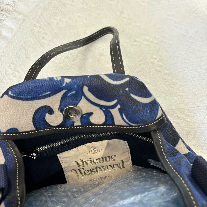 Vivienne Westwood Vivienne Westwood Lychee pattern bowling bag Size ONE SIZE - 4 Thumbnail