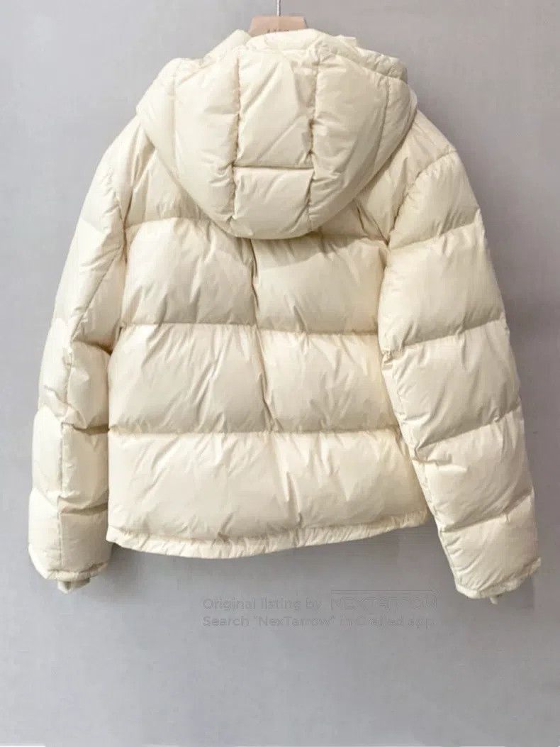Fendi Fendi Double F Embossed Logo Cream White Down Jacket Size S / US 4 / IT 40 - 2 Thumbnail