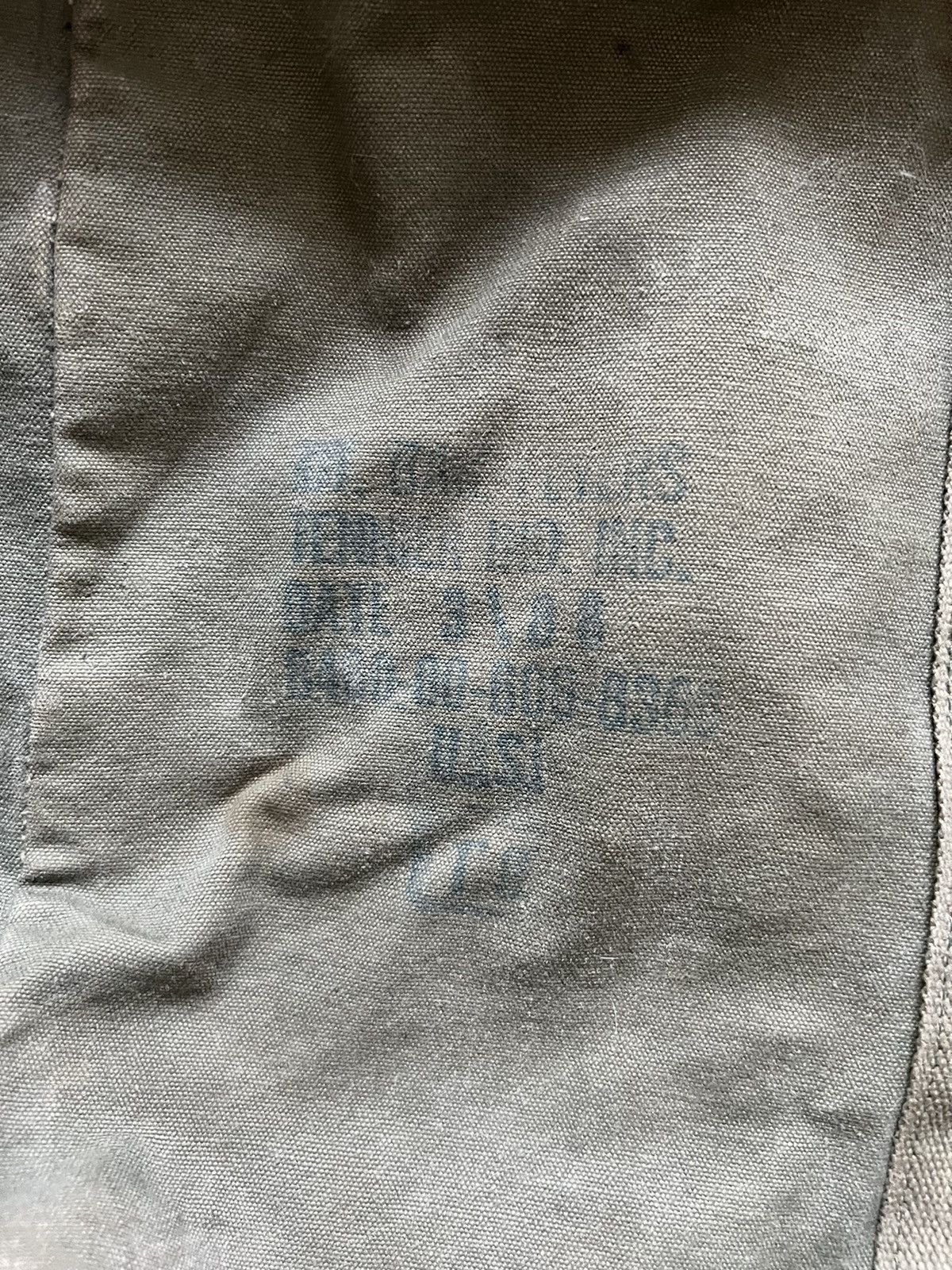 Vintage Vintage US Military Parachute Bag stamped 1988 Size ONE SIZE - 3 Thumbnail