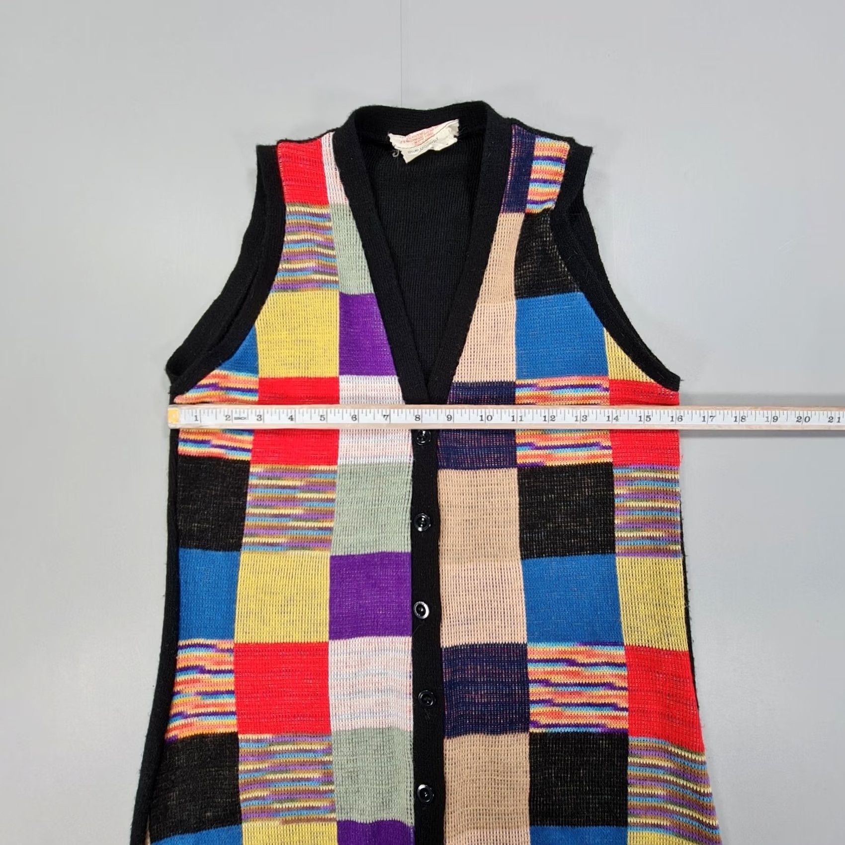 SKECHERS VINTAGE Harold Raiher Dress Womens S Midi Checkers Plaid Turo Orlon Size S / US 4 / IT 40 - 5 Thumbnail