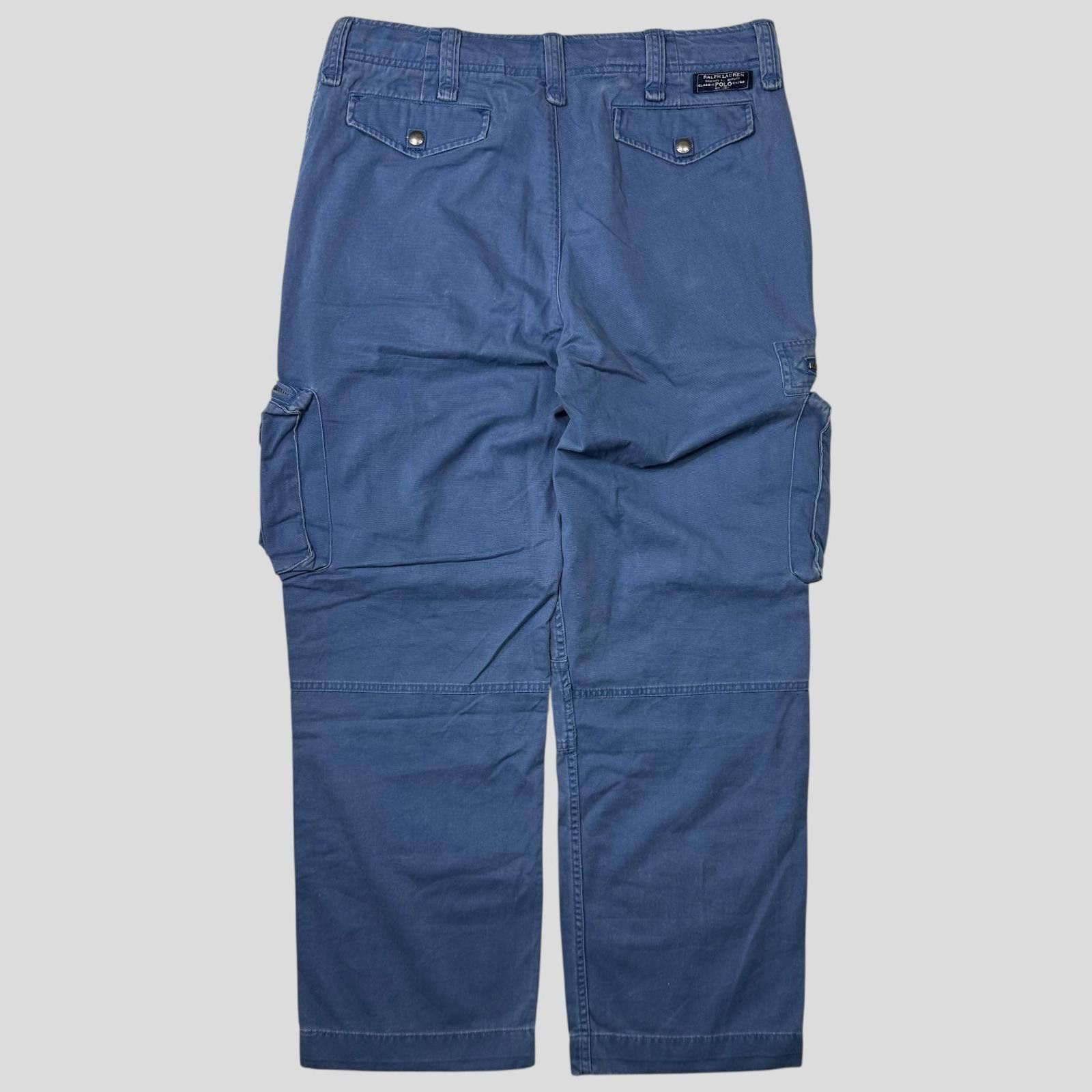 Polo Ralph Lauren Polo 90’s Ralph Lauren Multipocket Cargo Trousers - 34-36 Size US 34 / EU 50 - 6 Thumbnail