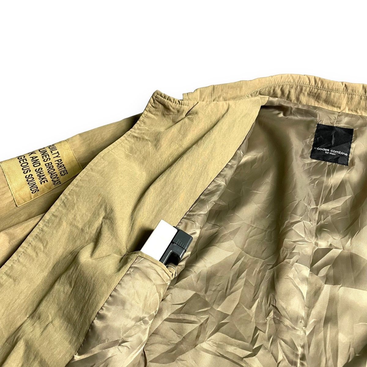 Codes Combine × If Six Was Nine × Le Grande Bleu (L.G.B.) 🇯🇵 VINTAGE COMDES COMBINE FOR MEN BUTTON UP FIELD JACKET Size US M / EU 48-50 / 2 - 12 Thumbnail