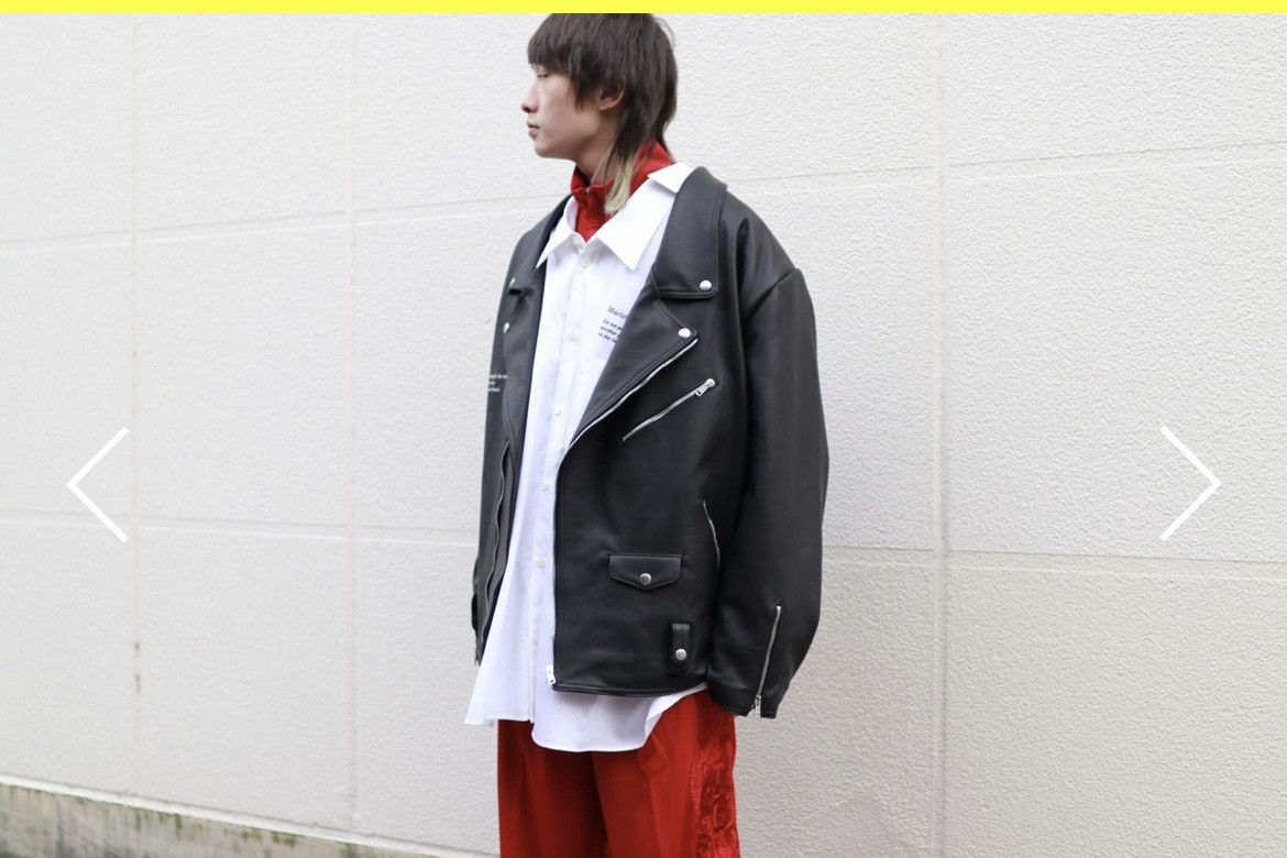 Doublet doublet marionette biker leather jacket Size US S / EU 44-46 / 1 - 4 Thumbnail