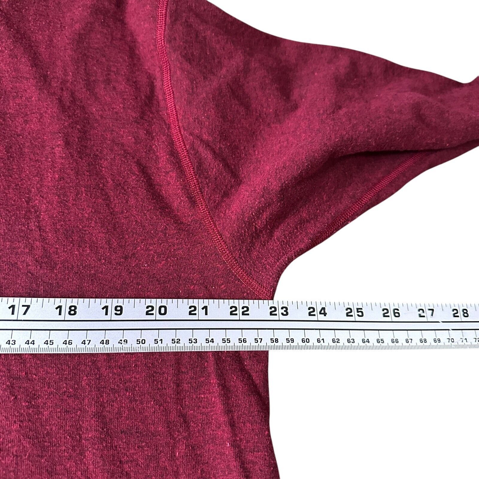 L.L. Bean LL Bean Henley Sweatshirt Men’s Large Maroon Long Sleeve Size US L / EU 52-54 / 3 - 8 Thumbnail