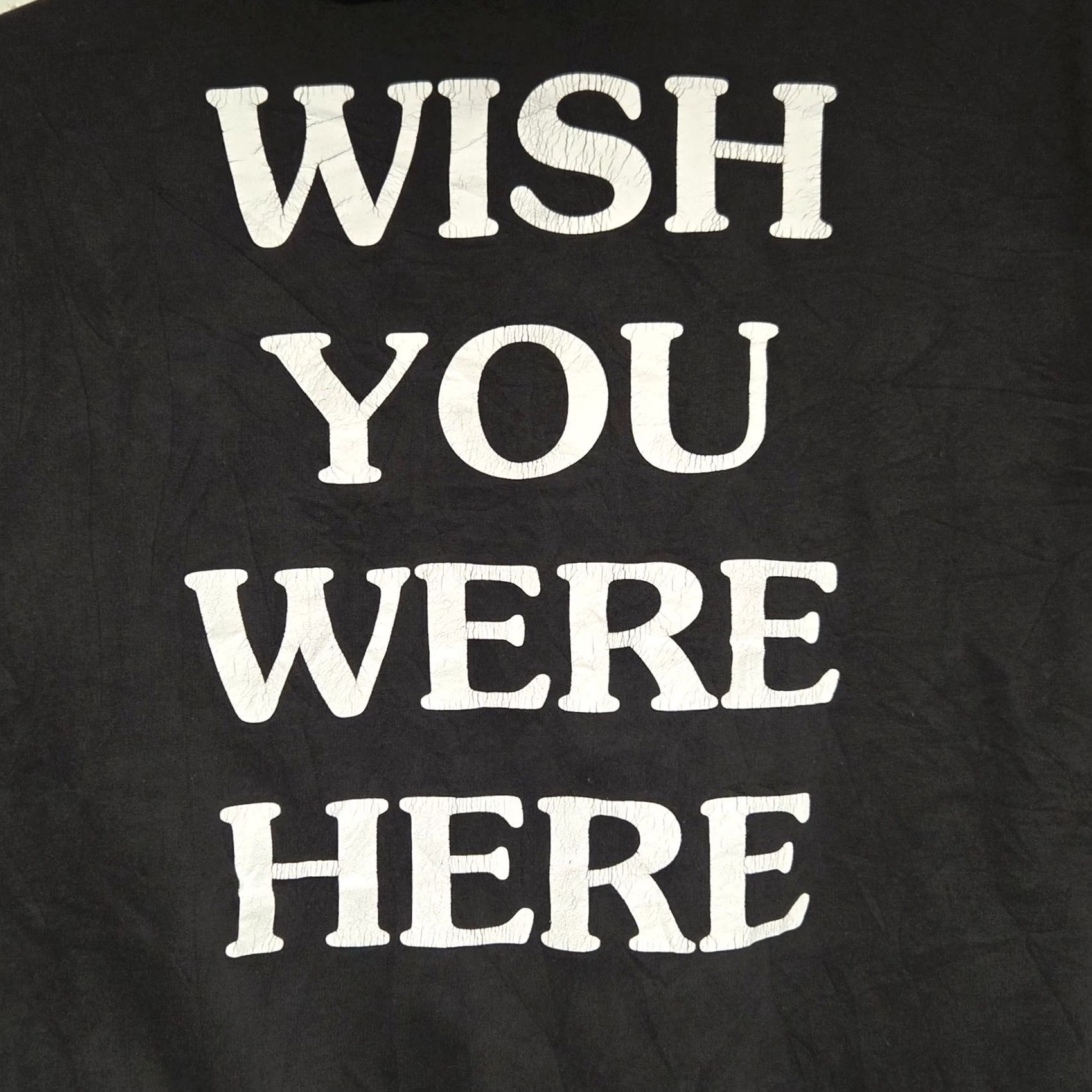 Travis Scott Travis Scott Astroworld Logo Wish You Were Here Pullover Hoodie Black XL Mens Size US XL / EU 56 / 4 - 6 Thumbnail