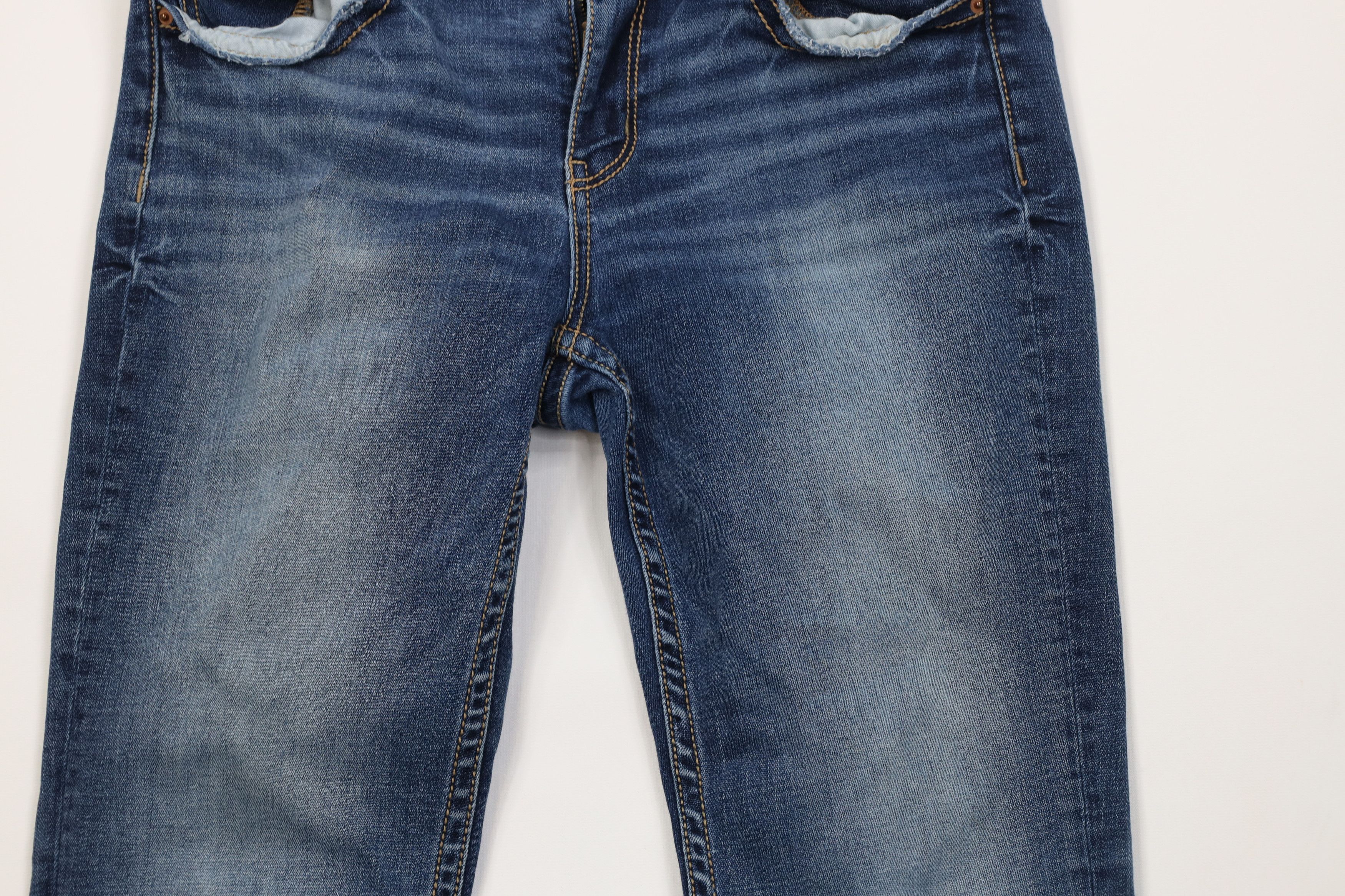 Vintage Buckle BKE Thick Stitch Victoria Mid Rise Bootcut Jeans Size 29" - 3 Thumbnail