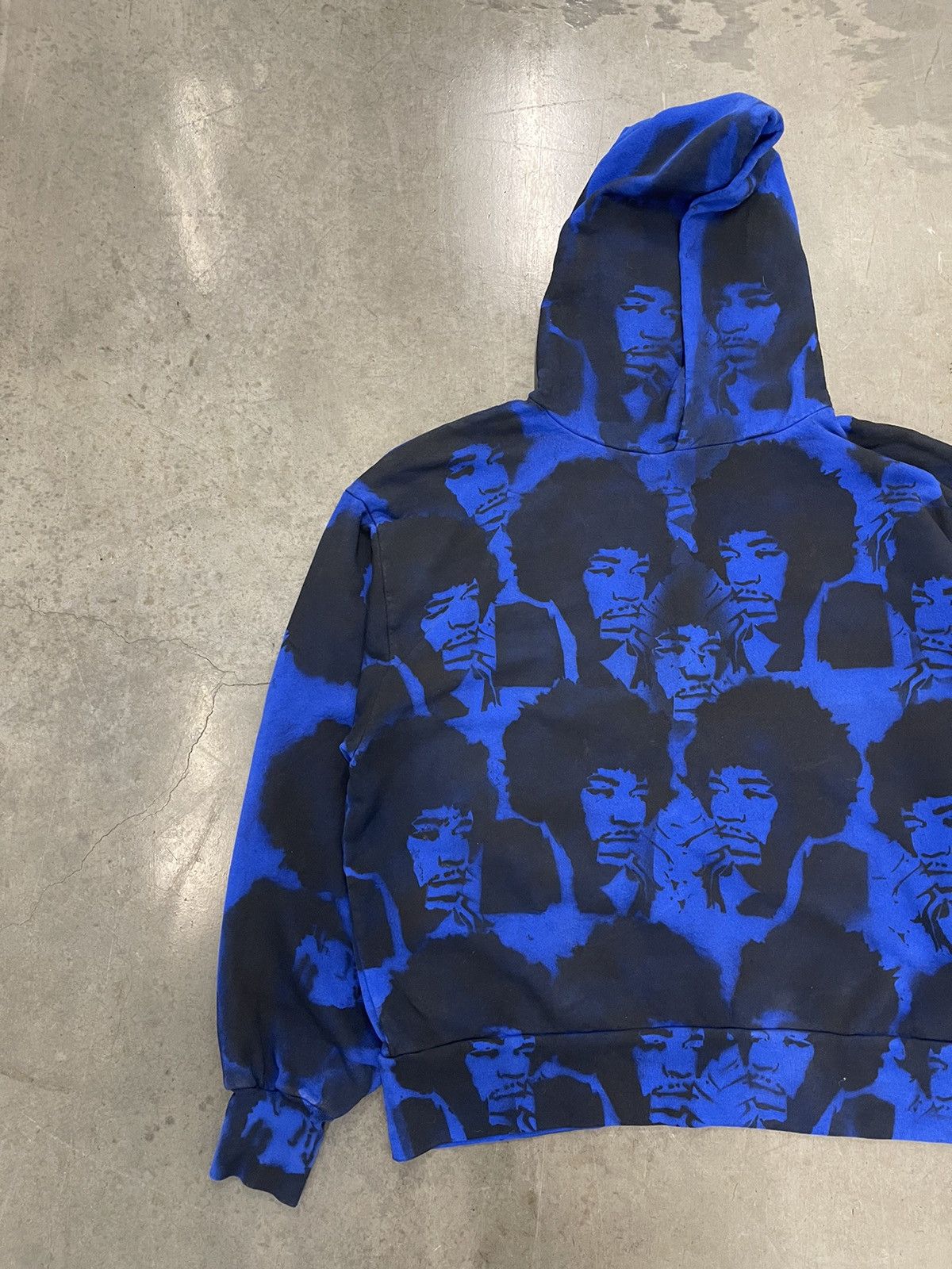 Jimi Hendrix Bluesin’s “My Friend” Jimi Hendrix Painted Hoodie Size US L / EU 52-54 / 3 - 3 Thumbnail
