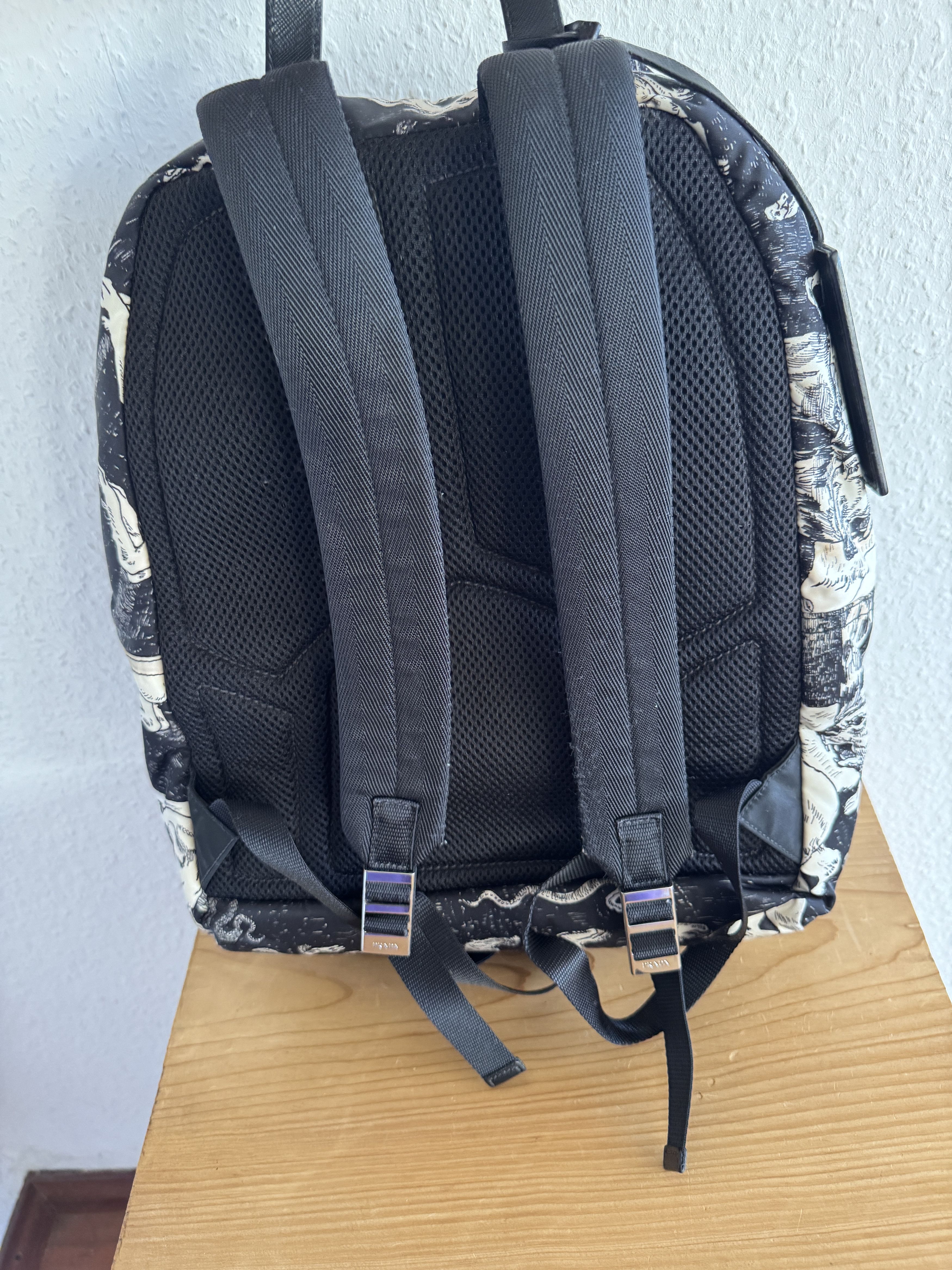 Prada Christophe Chemin Survival Utopia Print Backpack Size ONE SIZE - 15 Thumbnail