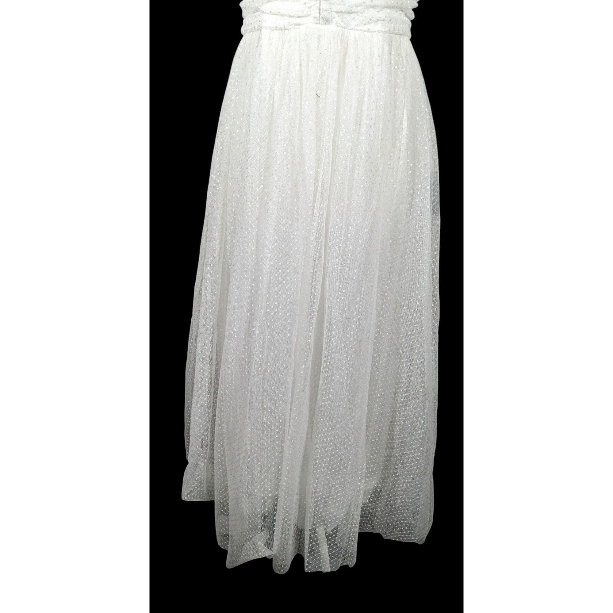 Lulus Lulus Regal Radiance Whimsical White Tiered Bustier Dress Si Size XL / US 12-14 / IT 48-50 - 5 Thumbnail