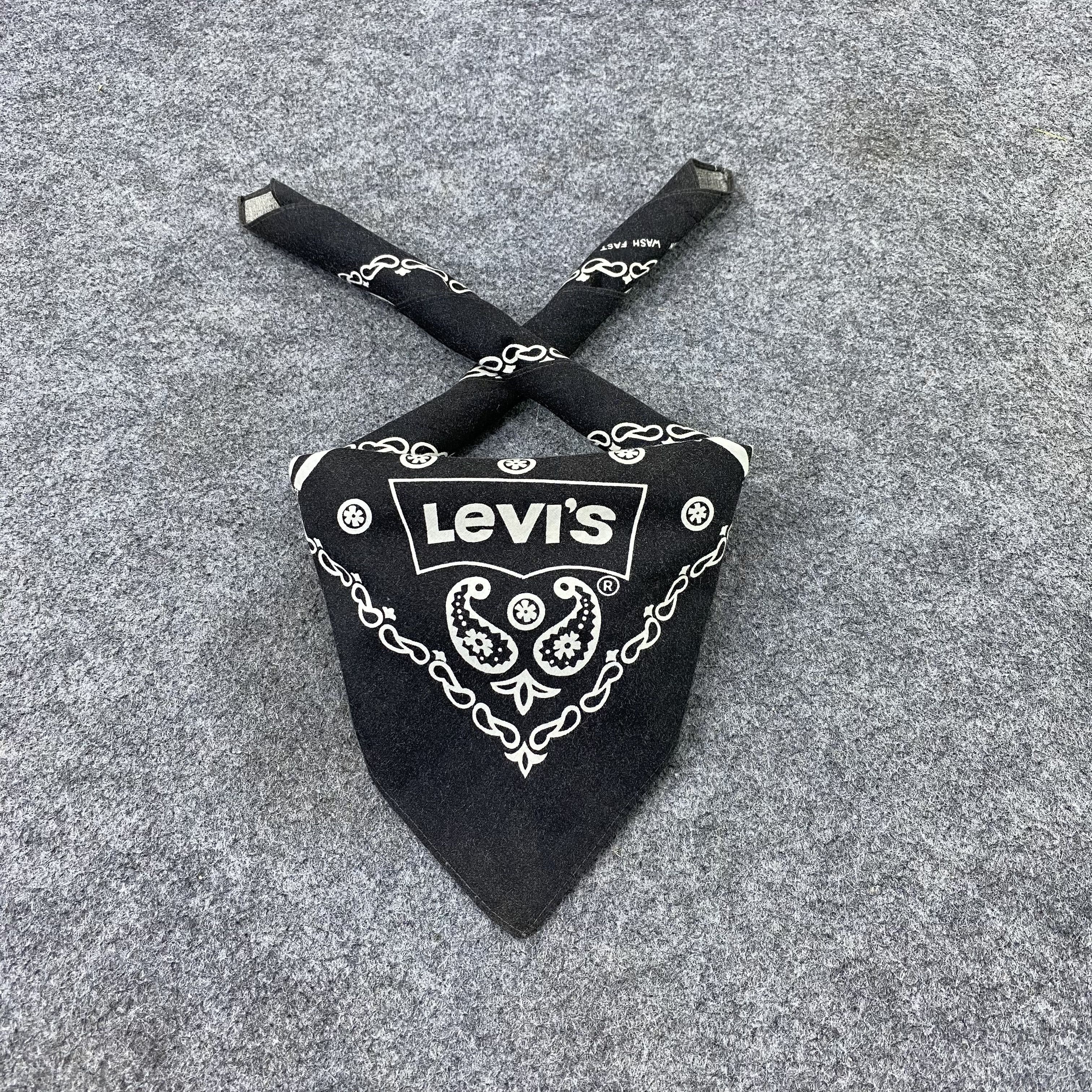 Levi's Vintage Levis Paislee Handkerchief/Bandana/Neckerchief-B1404 Size ONE SIZE - 2 Thumbnail