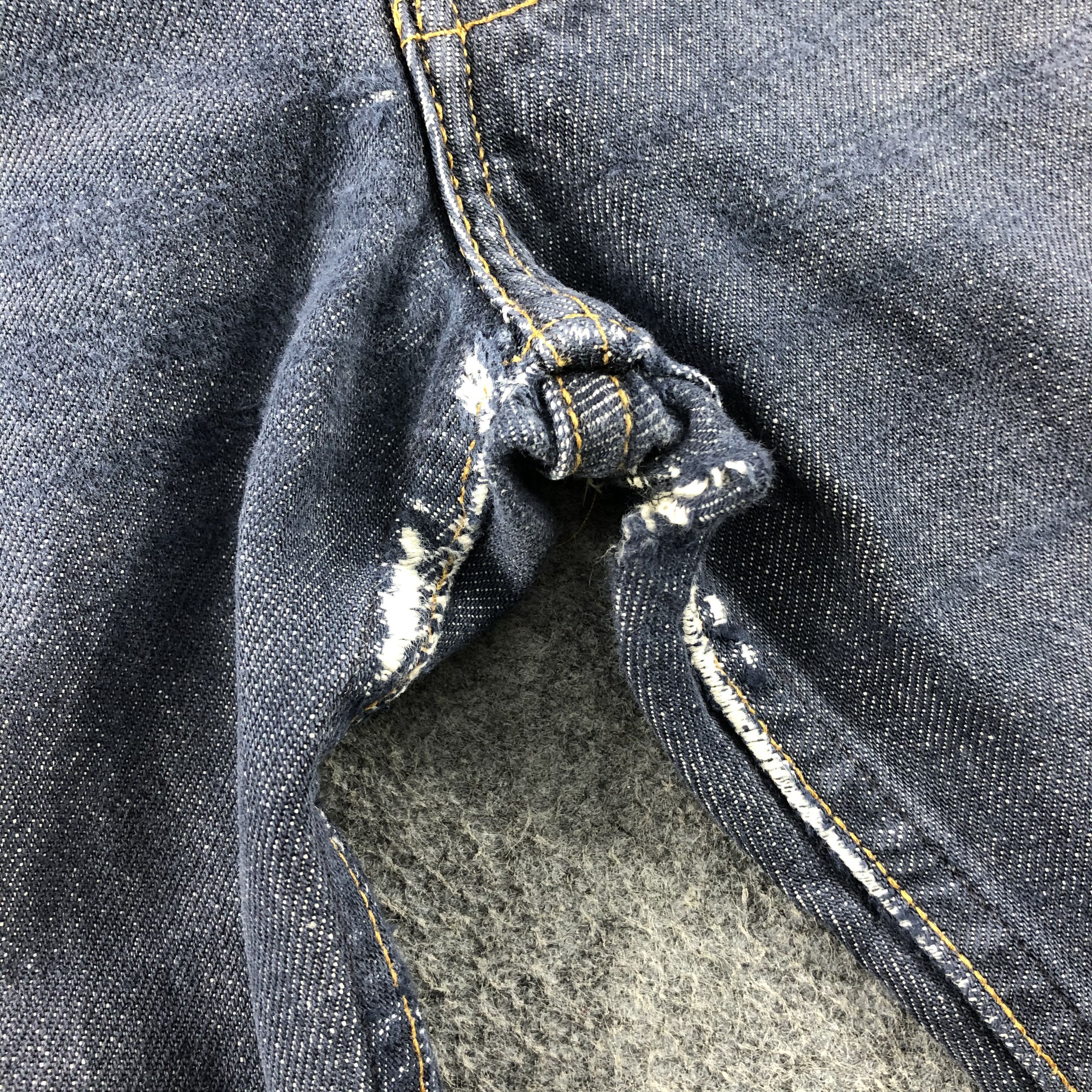 Levi's × Vintage Vintage 90s Distress Levis 501 Jeans-JM1552 Size US 32 / EU 48 - 11 Thumbnail