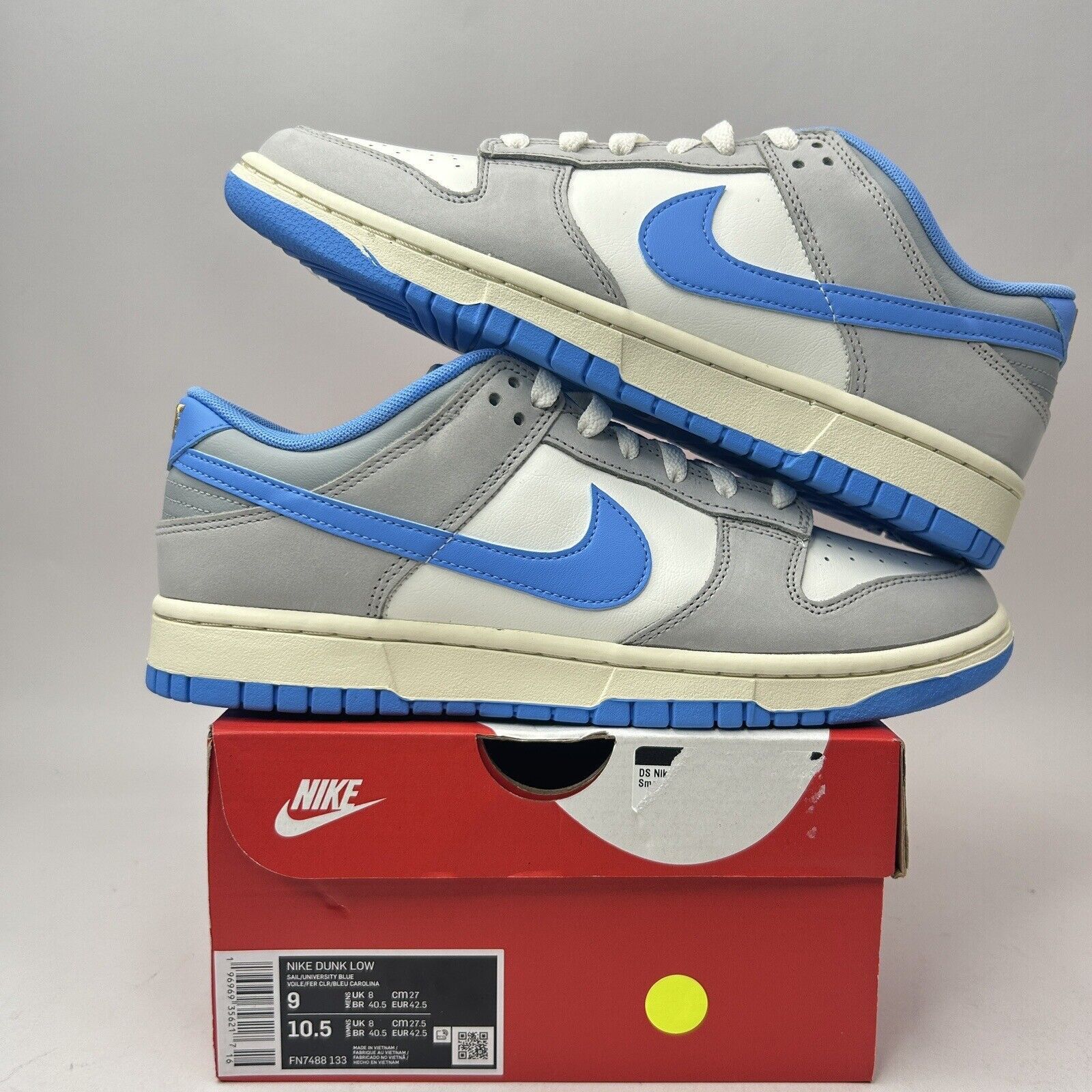 Nike Nike Dunk Low “Athletic Department University Blue" Size US 9 / EU 42 - 1 Thumbnail