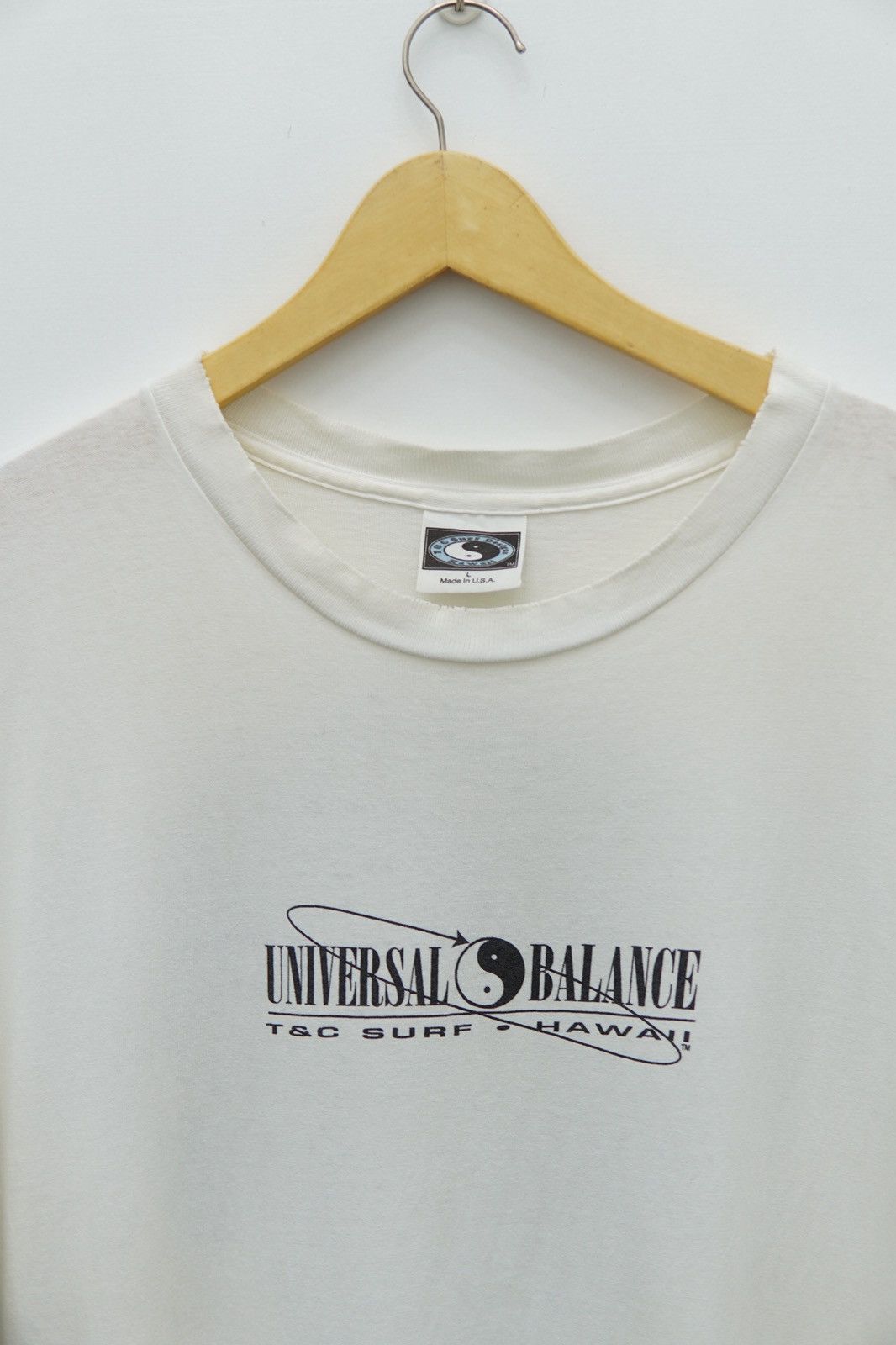 Japanese Brand VINTAGE 90s T&C SURF DESIGN OVERSIZED TEE MADE IN USA Size US XXL / EU 58 / 5 - 4 Thumbnail