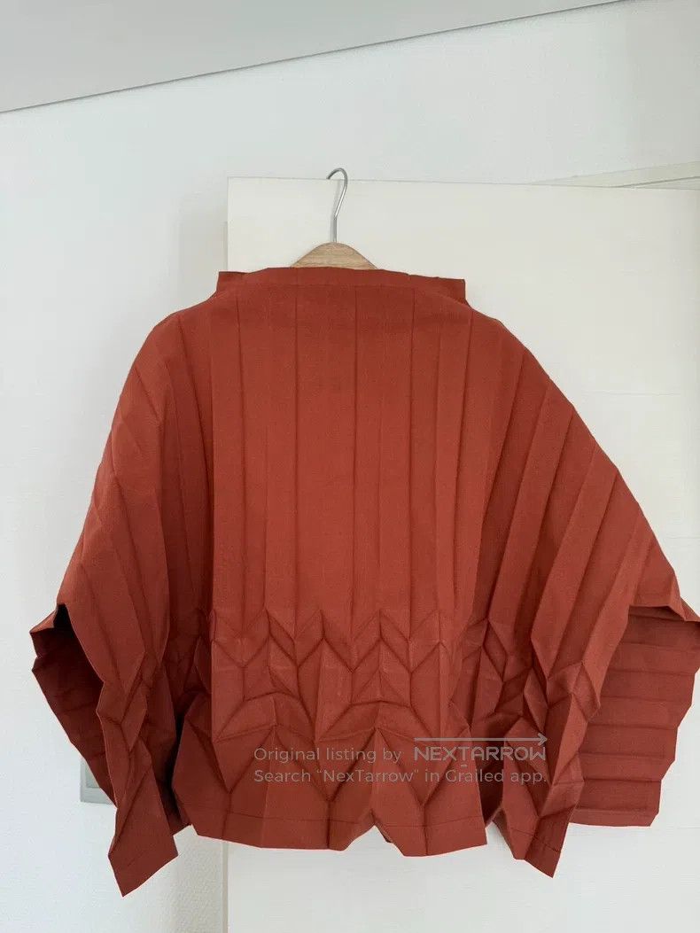 Issey Miyake Issey Miyake Orange Jacket Size M / US 6-8 / IT 42-44 - 2 Thumbnail