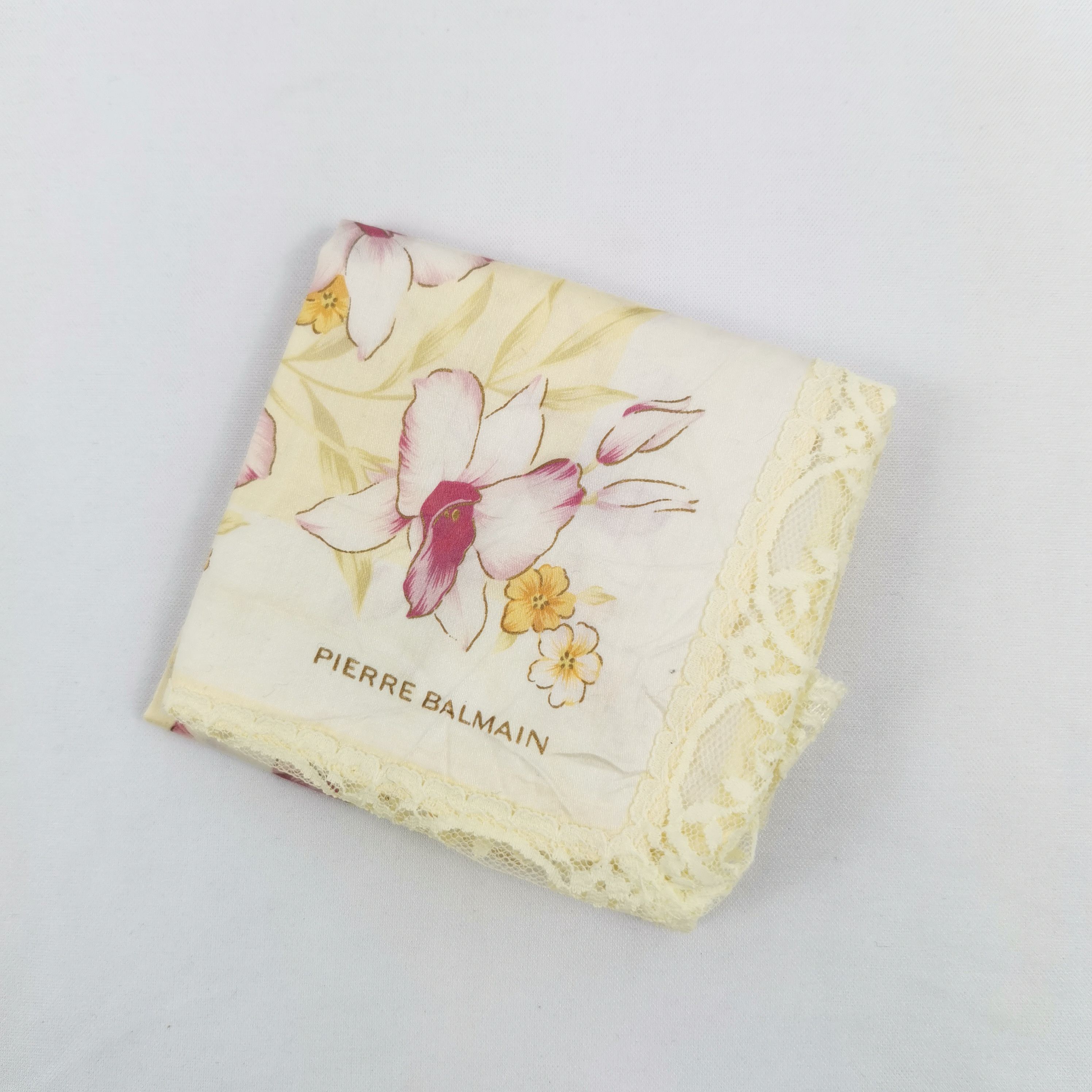Pierre Balmain × Vintage Vintage Pierre Balmain Handkerchief Neckerchief Bandana Size ONE SIZE - 4 Thumbnail