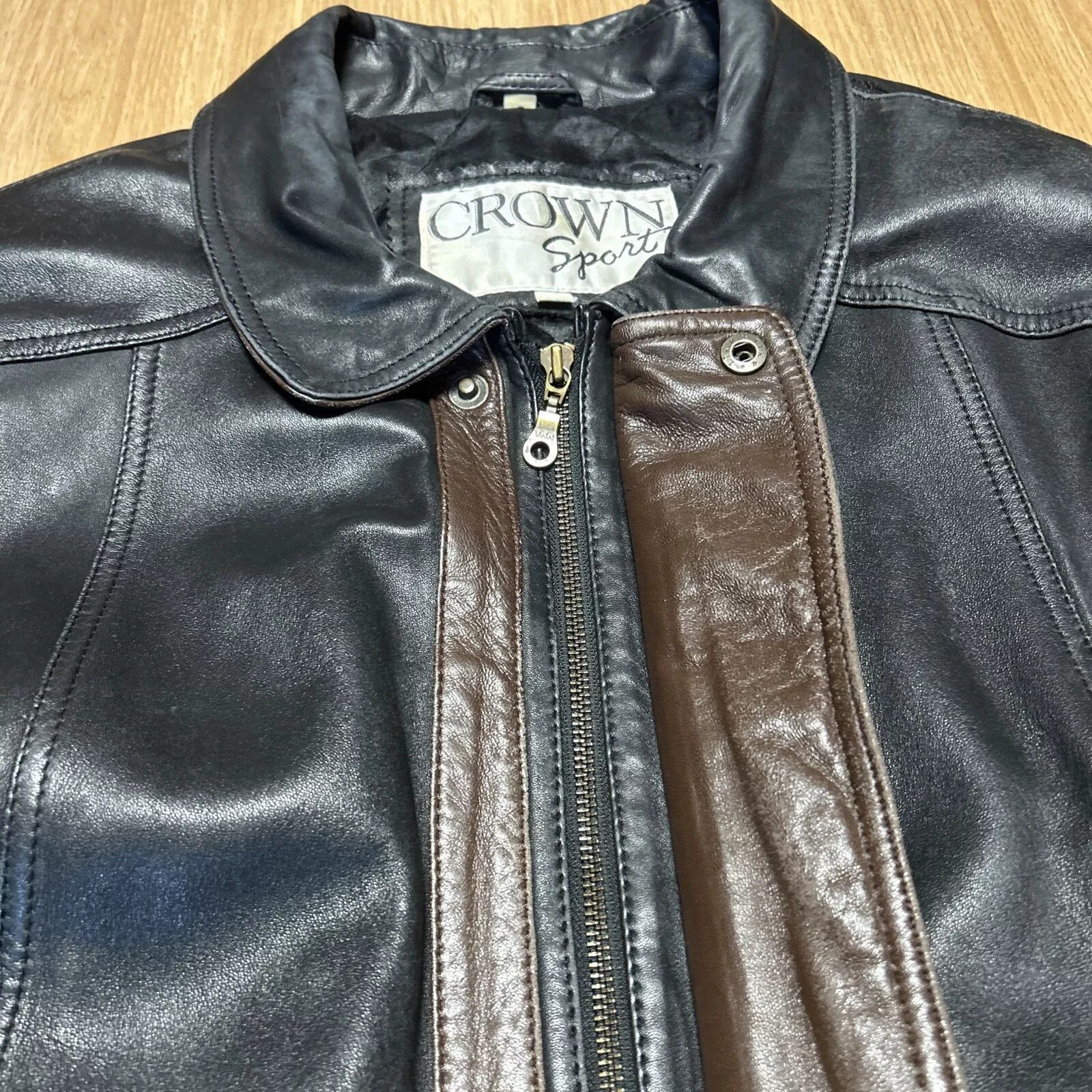 Peter Millar Vintage Peter Millar 100% Genuine Black Leather Size US S / EU 44-46 / 1 - 7 Thumbnail