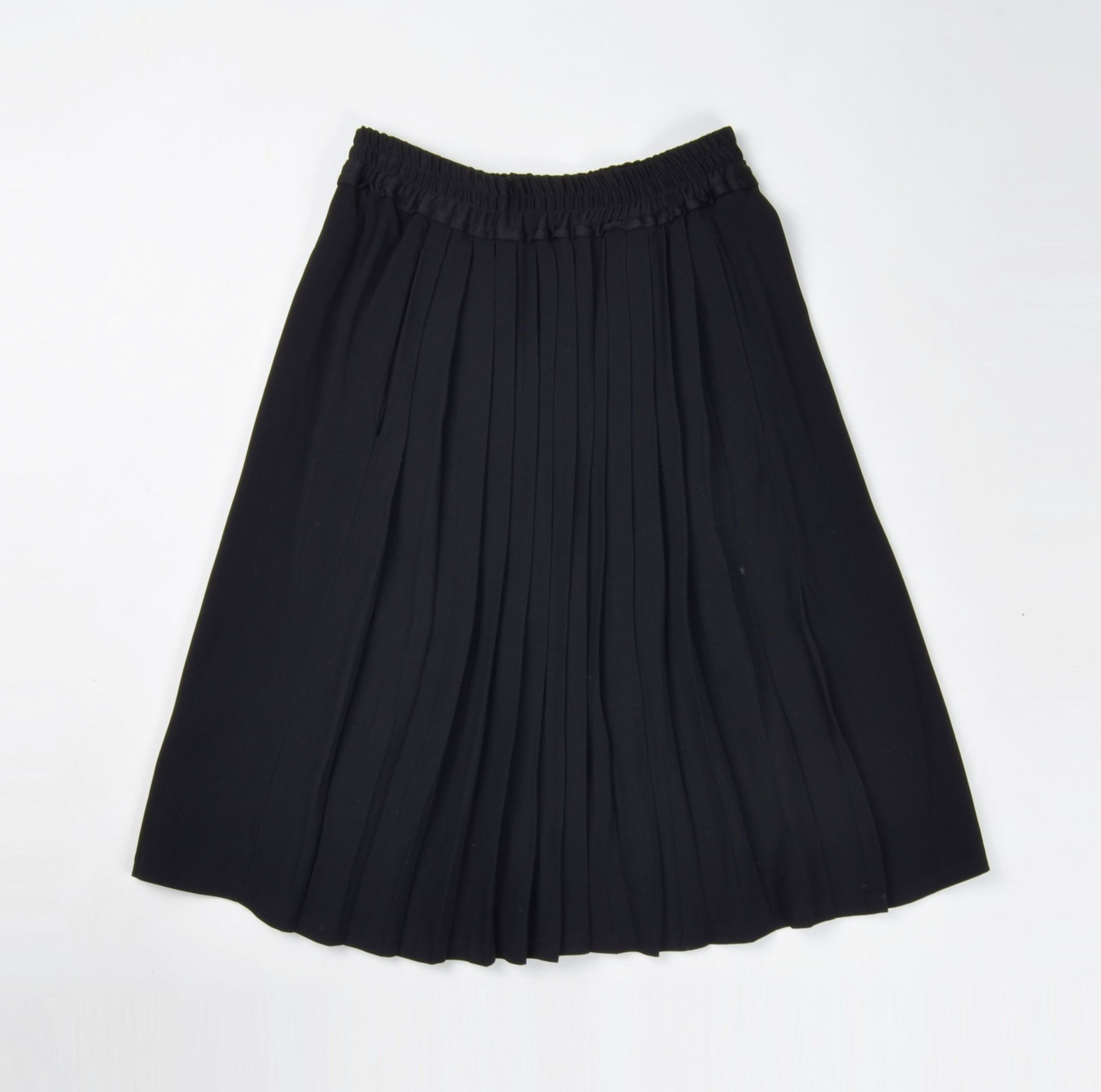Zadig & Voltaire Zadig & Voltaire Black Pleated Midi Skirt Size 26" / US 2 / IT 38 - 4 Thumbnail