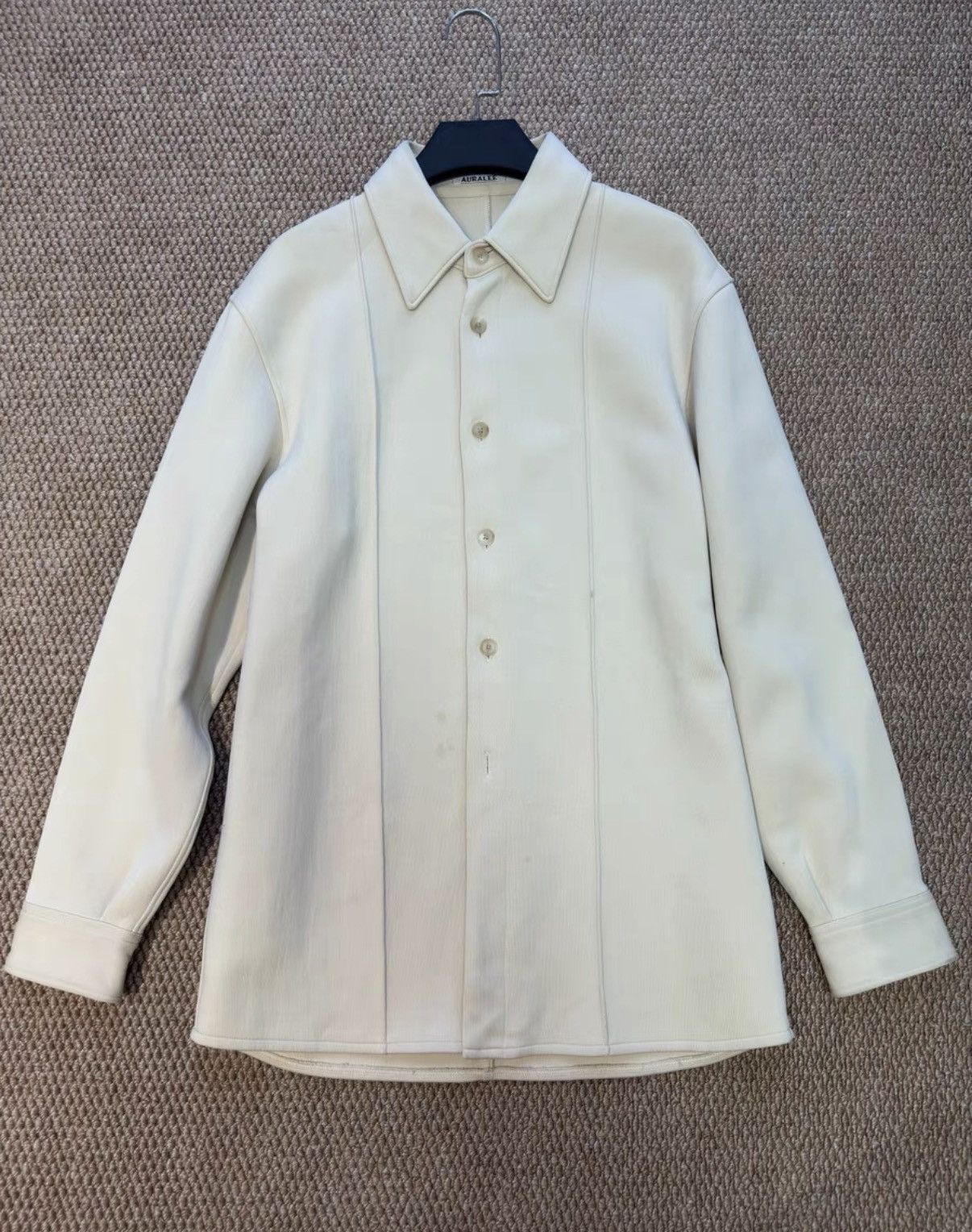 Auralee Auralee Smooth Sweat Shirt Jacket K23 Size US S / EU 44-46 / 1 - 1 Thumbnail