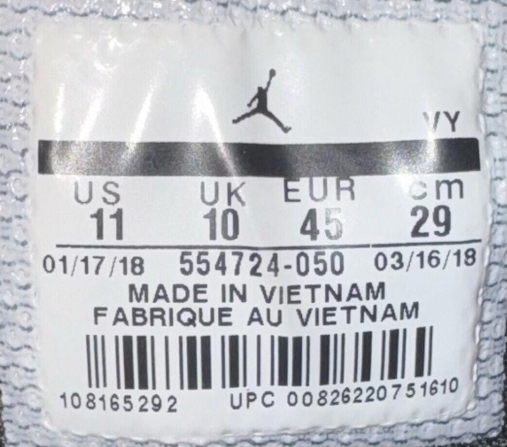 Jordan Brand Nike Air Jordan 1 Mid 'Black' - 554724-050 - Size 11 Size US 11 / EU 44 - 9 Thumbnail