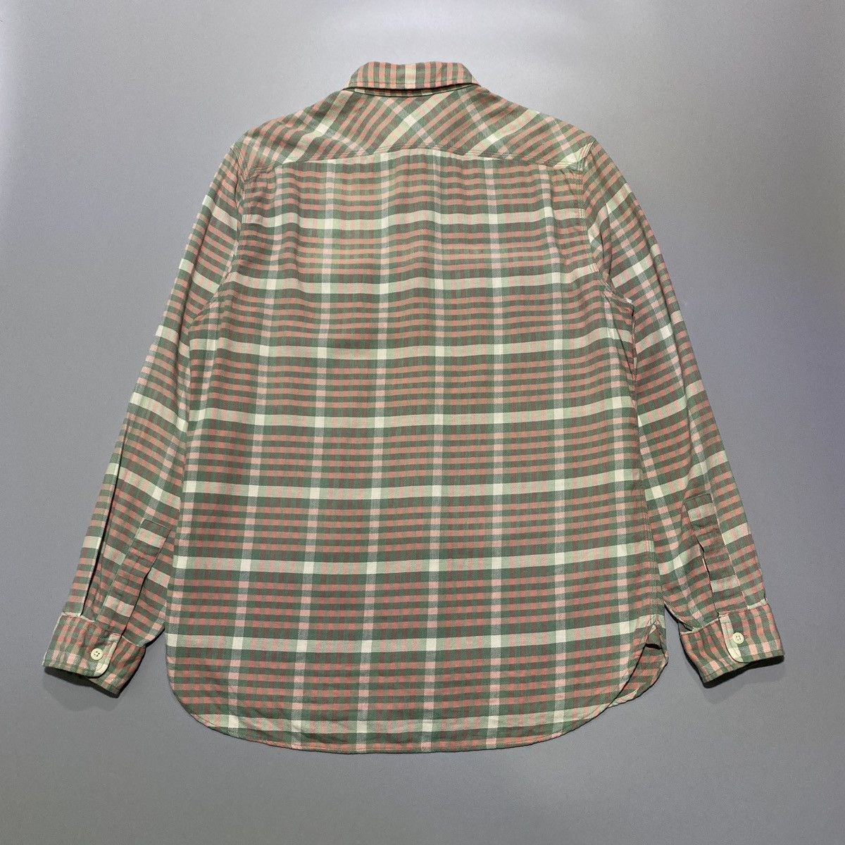 RRL Ralph Lauren Flannel Button Shirt Size US L / EU 52-54 / 3 - 6 Thumbnail