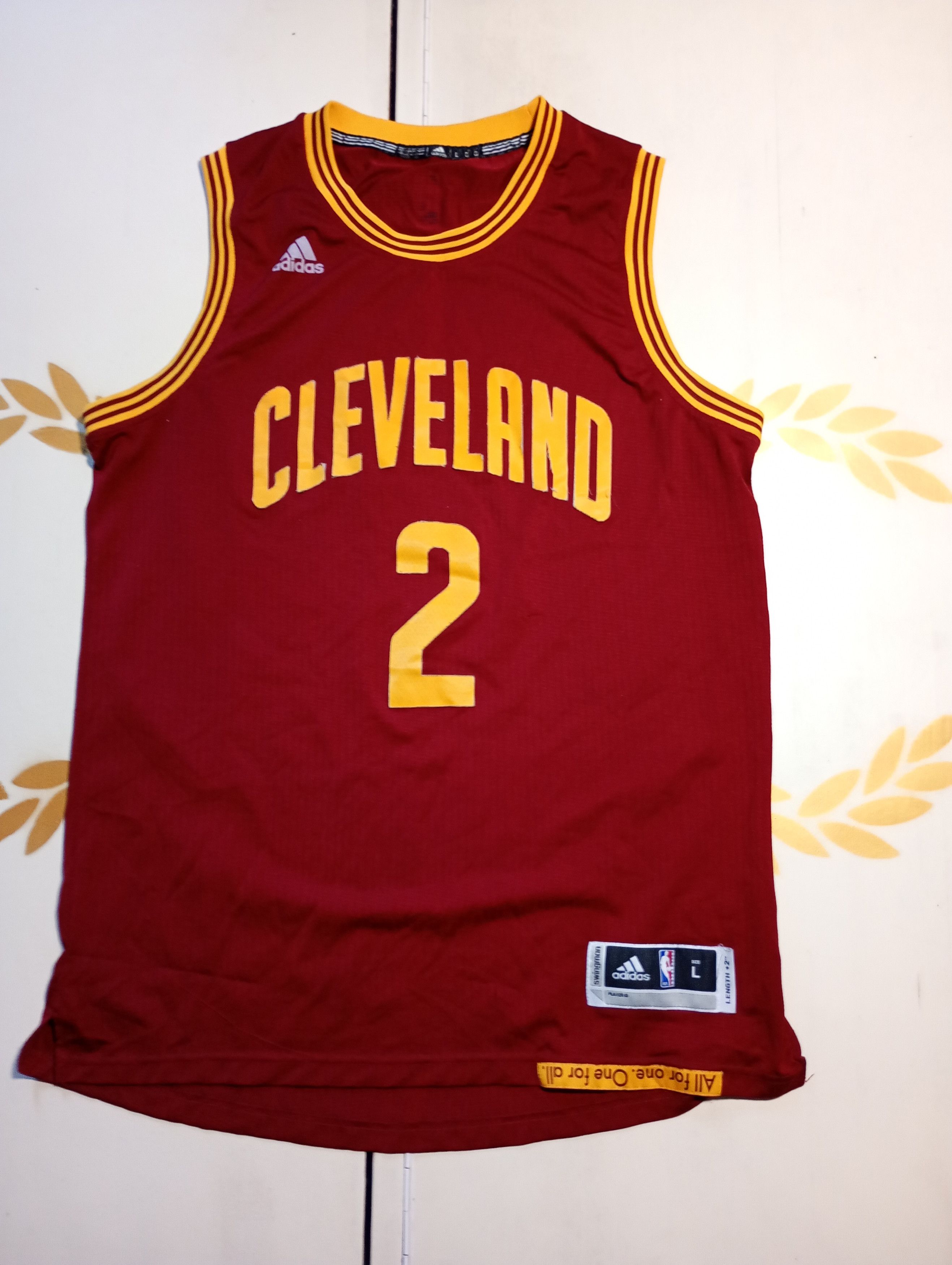 Adidas Adidas NBA Cleveland Cavaliers Jersey #2 Irving 2010-2011 Size US L / EU 52-54 / 3 - 1 Thumbnail