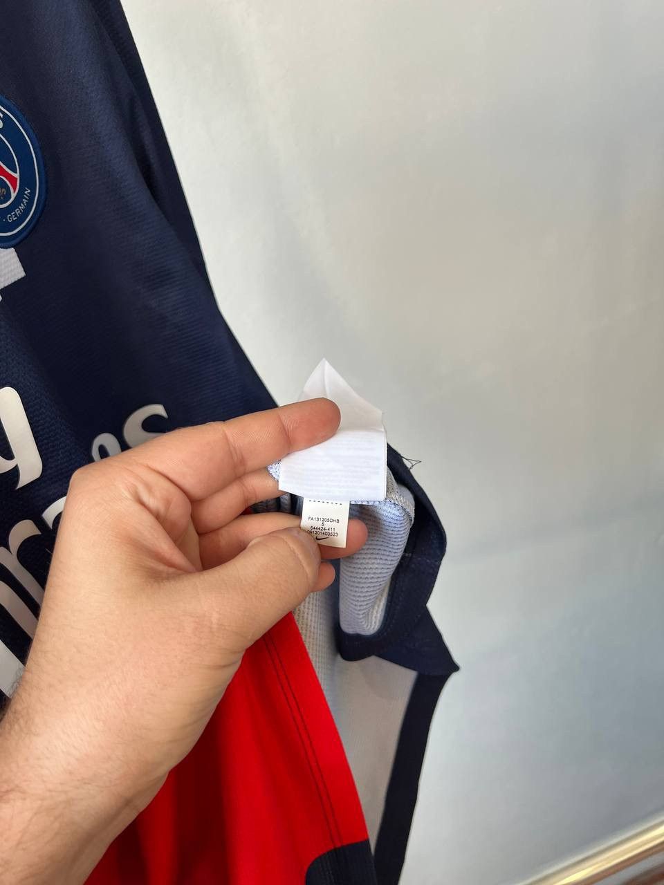 Nike 2013/14 PSG PARIS SAINT GERMAIN HOME SOCCER JERSEY SHIRT S Size US S / EU 44-46 / 1 - 11 Thumbnail