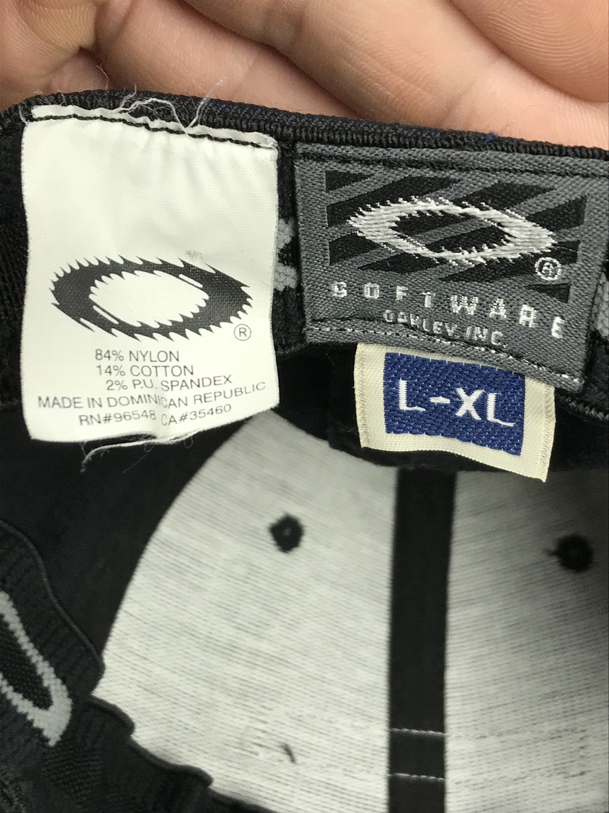 Oakley × Vintage Vintage Oakley Software Hat CapSnapback Gorpcore Drill Y2K Size ONE SIZE - 9 Thumbnail
