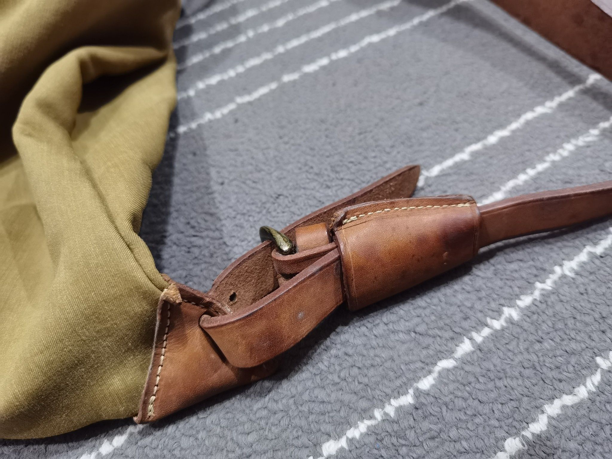 Japanese Brand Sazaby japan cotton + leather bag handmade Size ONE SIZE - 8 Thumbnail