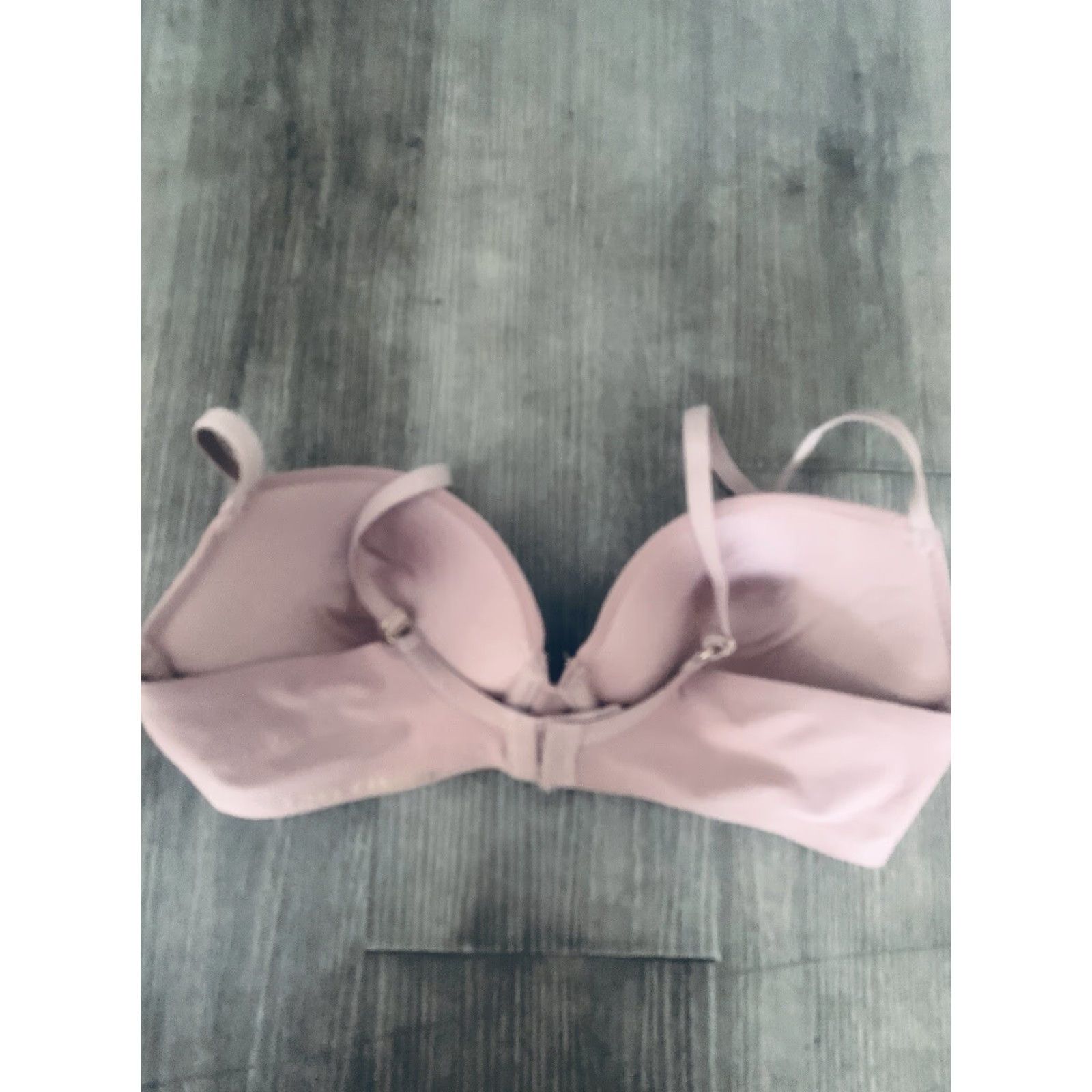 Vince Camuto Vince Camuto Womens Bra 36C Pink Underwired Padded Push Up Adjustable Straps 71222 Ladies Mens Womens Girls Size ONE SIZE - 2 Thumbnail
