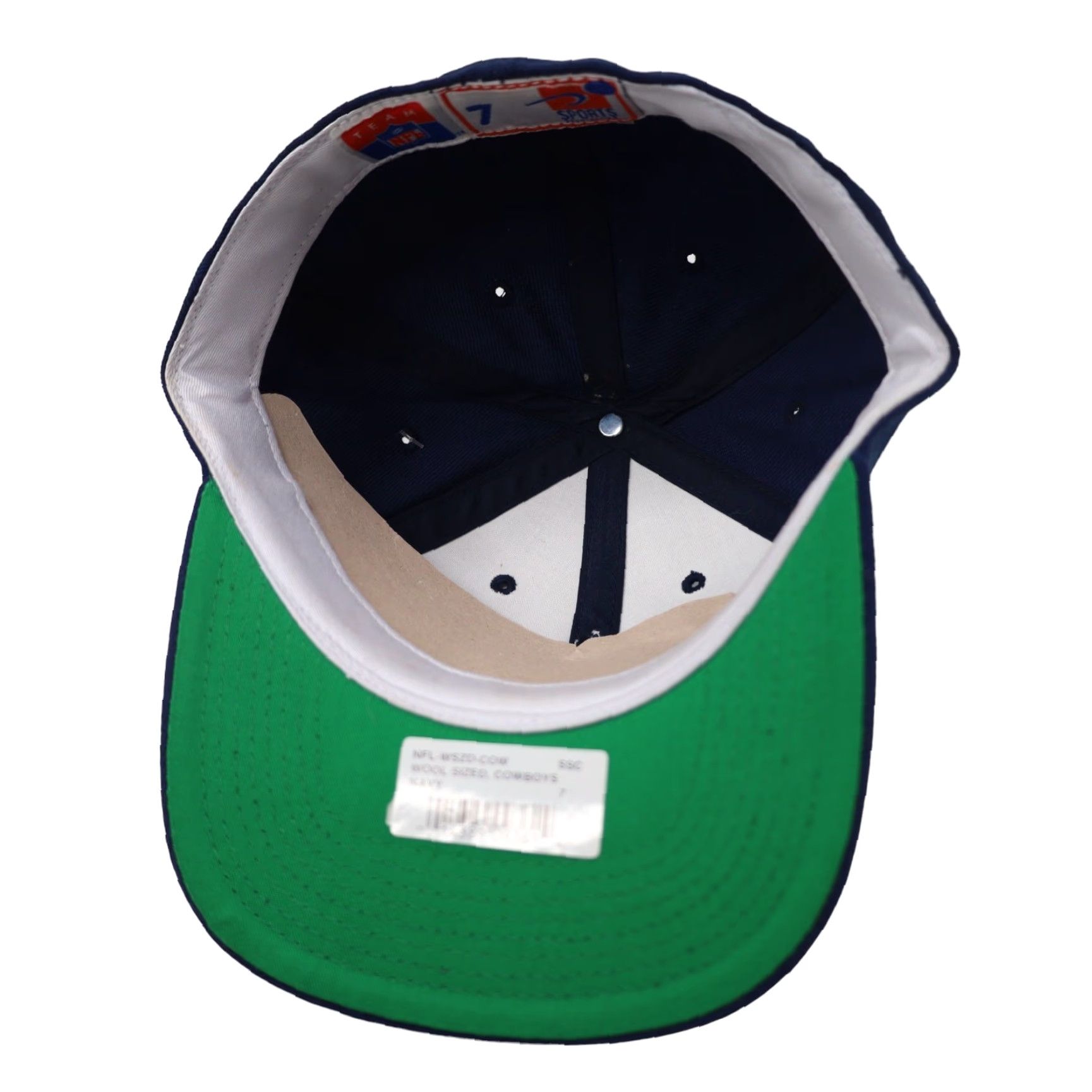 Sports Specialties VINTAGE Sport Specialties Dallas Cowboys Fitted Cap Mens 7 Blue Cap Size ONE SIZE - 5 Thumbnail