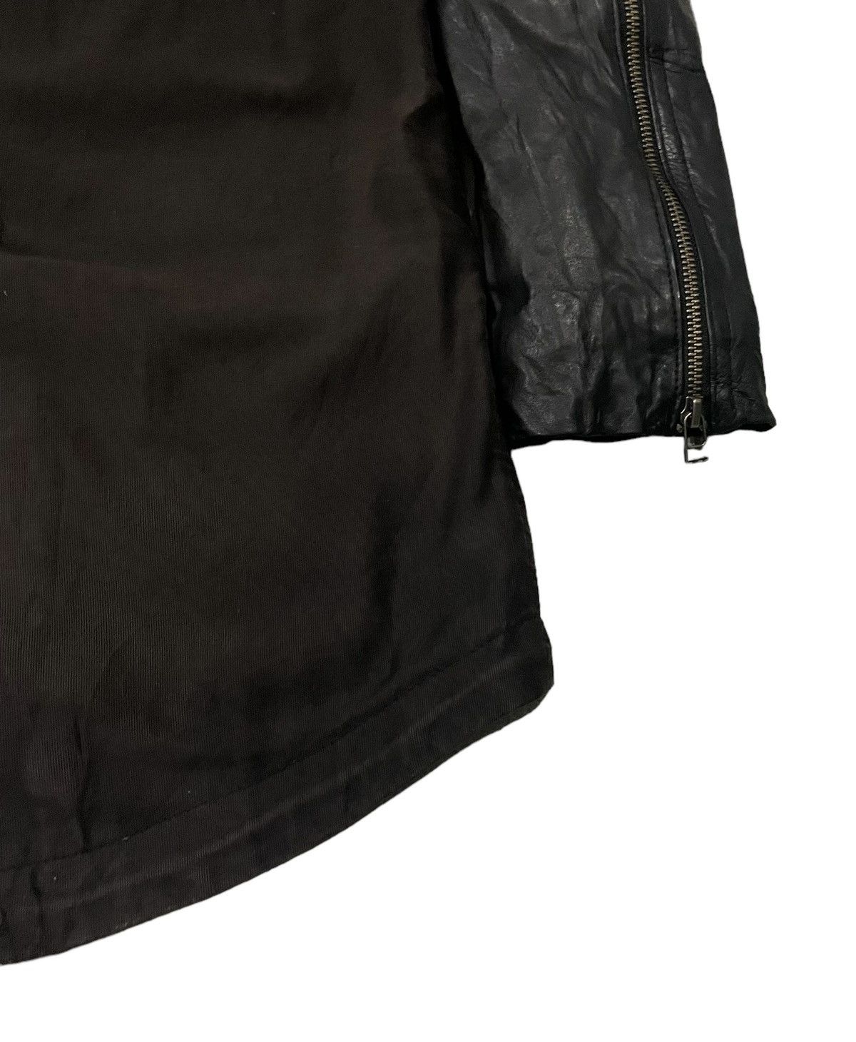 14th Addiction 14th Addiction Seditionaries Sheepskin Leather Parka Jacket Size US S / EU 44-46 / 1 - 13 Thumbnail