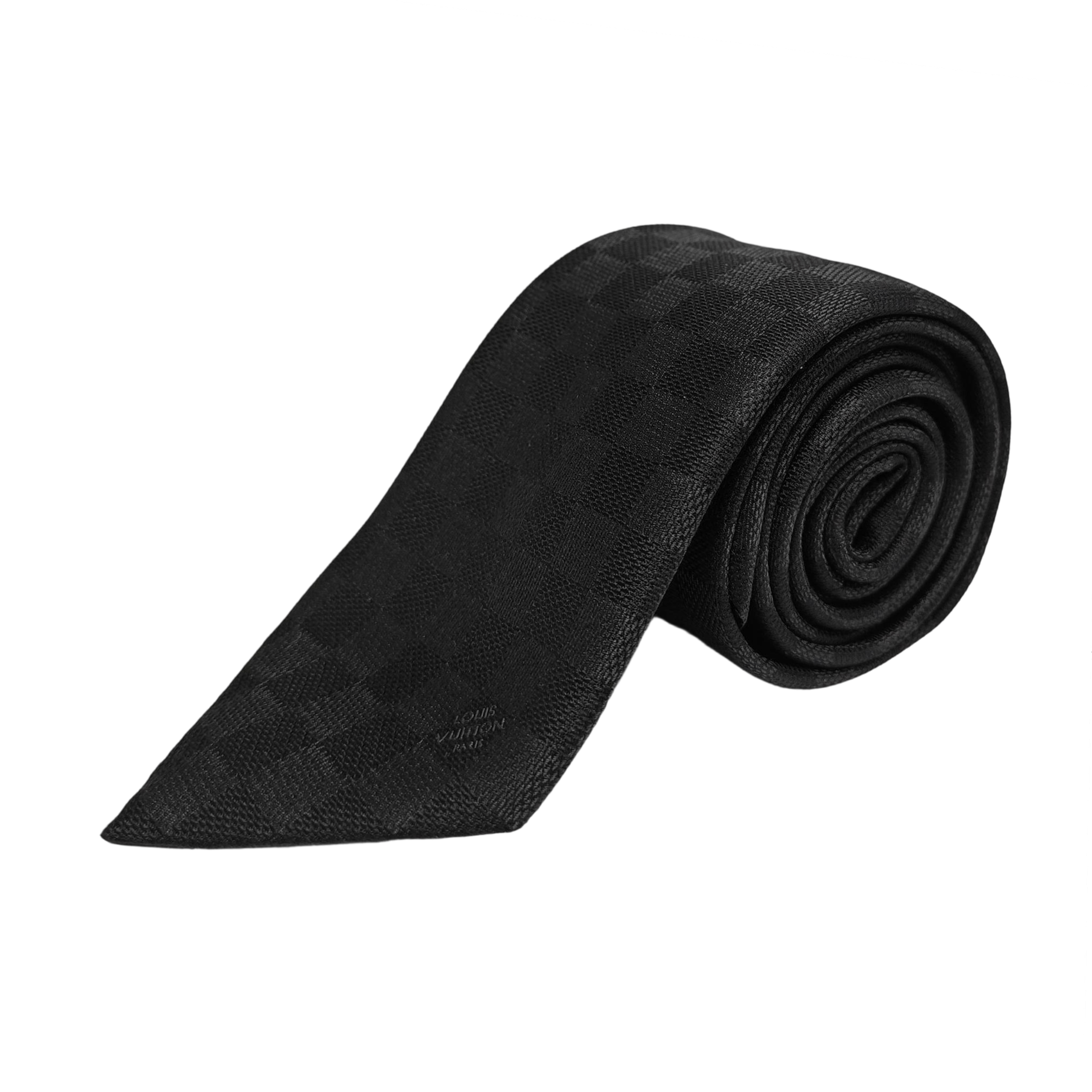 Louis Vuitton LOUIS VUITTON Damier Silk Tie Size ONE SIZE - 1 Thumbnail
