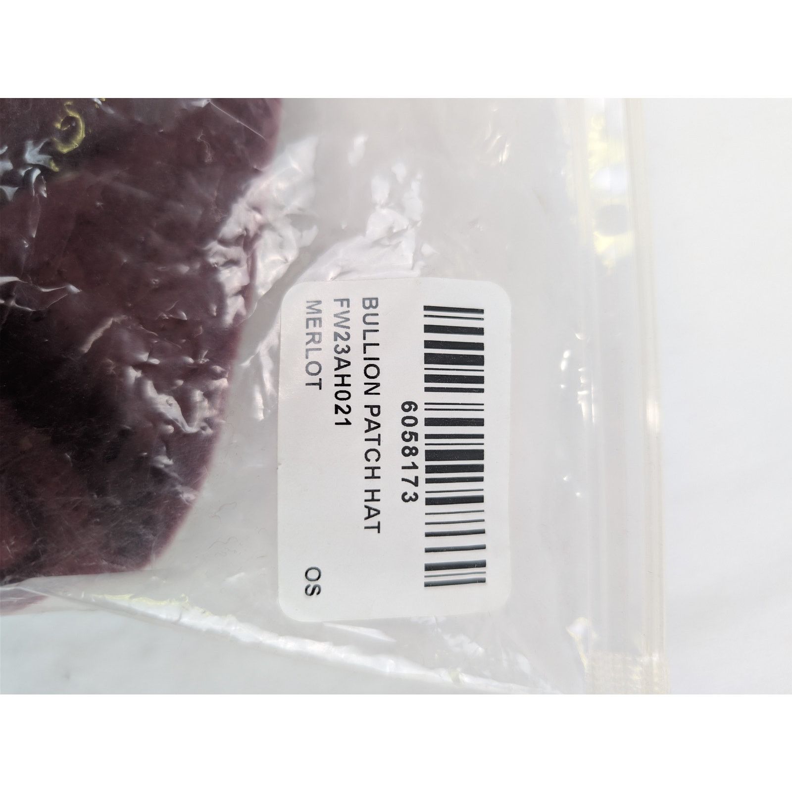 Aime Leon Dore o1rshd1 Size: OS / Bullion Patch Hat Beanie Cap / Hat Merlot Size ONE SIZE - 14 Thumbnail