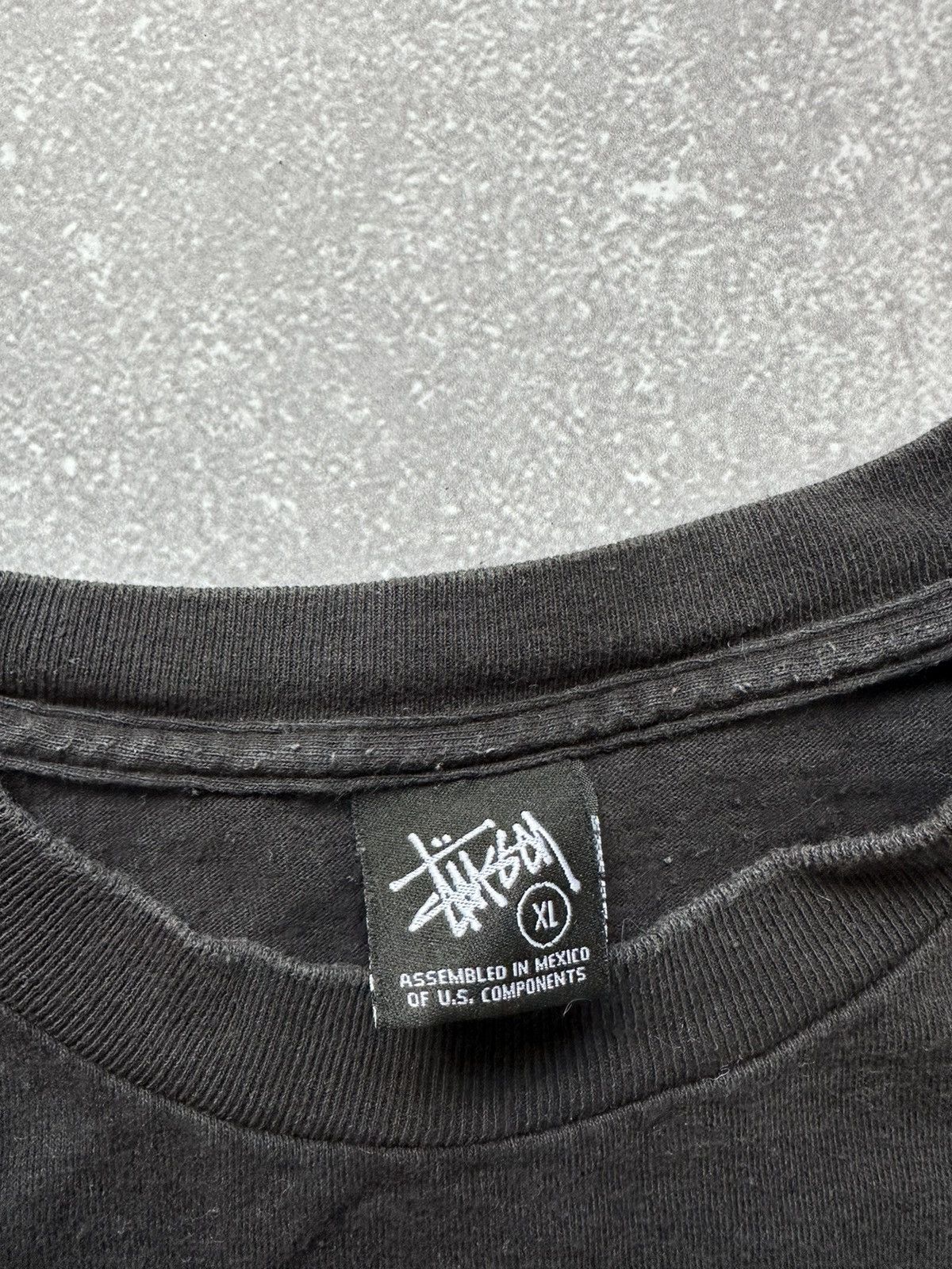Stussy t shirt men vintage stussy Mexico size XL black Size US XL / EU 56 / 4 - 6 Thumbnail