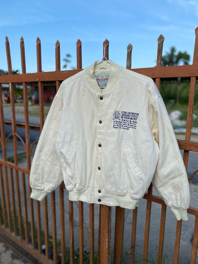 Japanese Brand VINTAGE 🔥 BE HOT BOMBERS JACKET STYLE Size US S / EU 44-46 / 1 - 2 Thumbnail