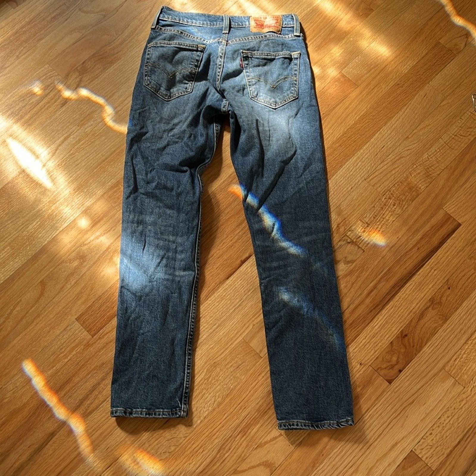 Levi's Levi's 511 Slim Straight Jeans Mens 28x30 Blue Stretch Denim Size US 28 / EU 44 - 5 Thumbnail