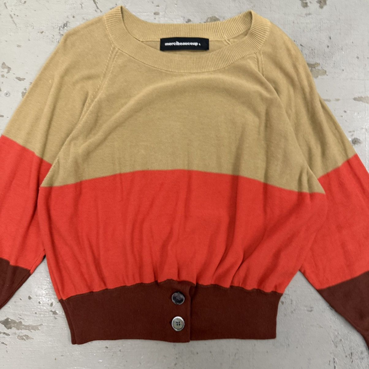 Issey Miyake Mercibeaucoup Issey Miyake Multicolour Top Size S / US 4 / IT 40 - 2 Thumbnail