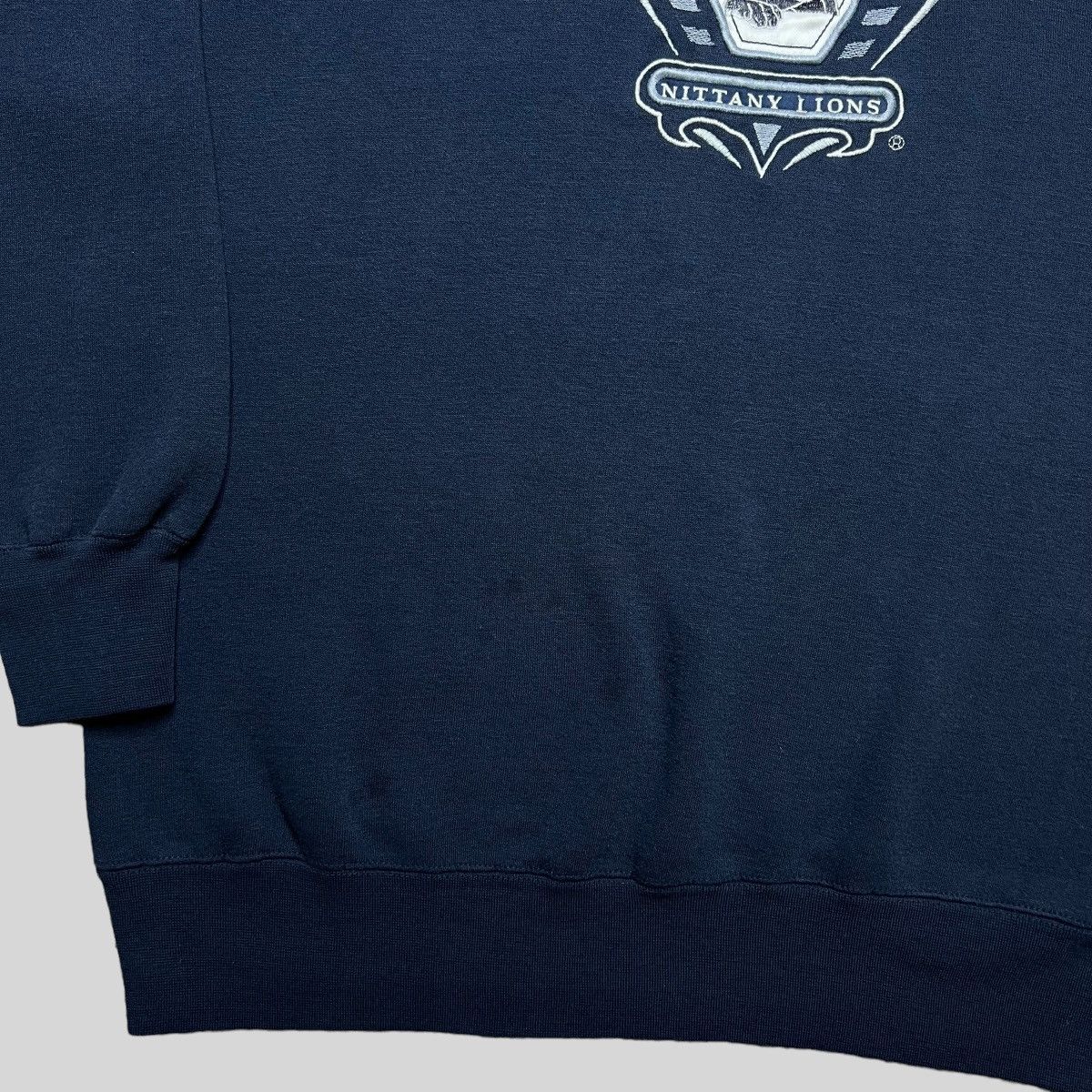 NCAA × Vintage Vtg 90s NCAA Penn State Nittany Lions Embroidered Sweatshirt Size US XL / EU 56 / 4 - 10 Thumbnail