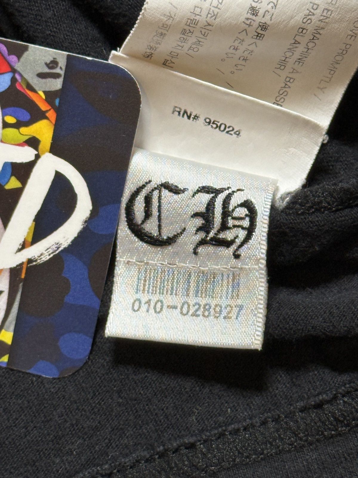 Chrome Hearts Chrome Hearts Black Cross Logo Long Sleeve Tee Size US M / EU 48-50 / 2 - 10 Thumbnail