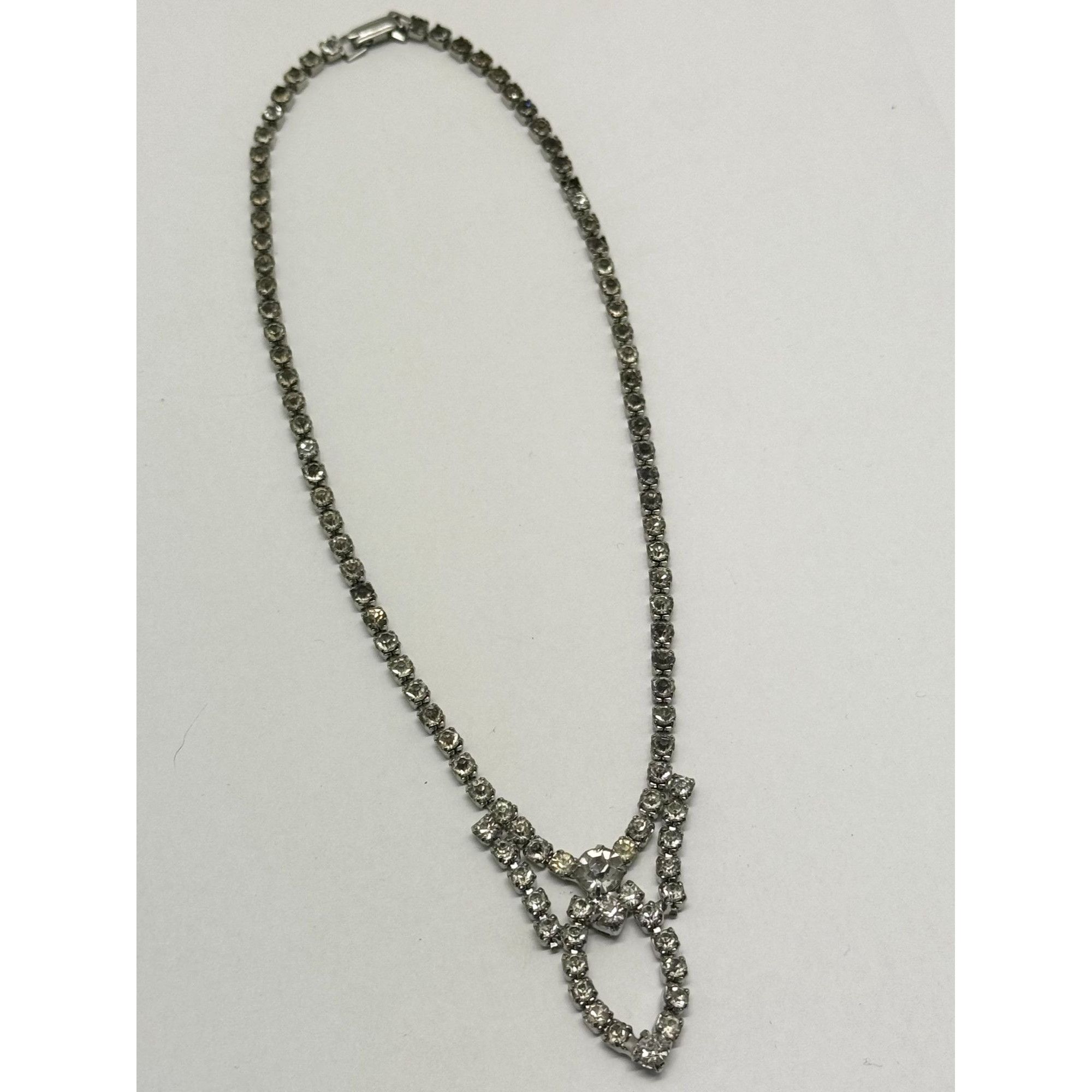 Vintage Vintage rhinestone collar necklace Size ONE SIZE - 4 Thumbnail