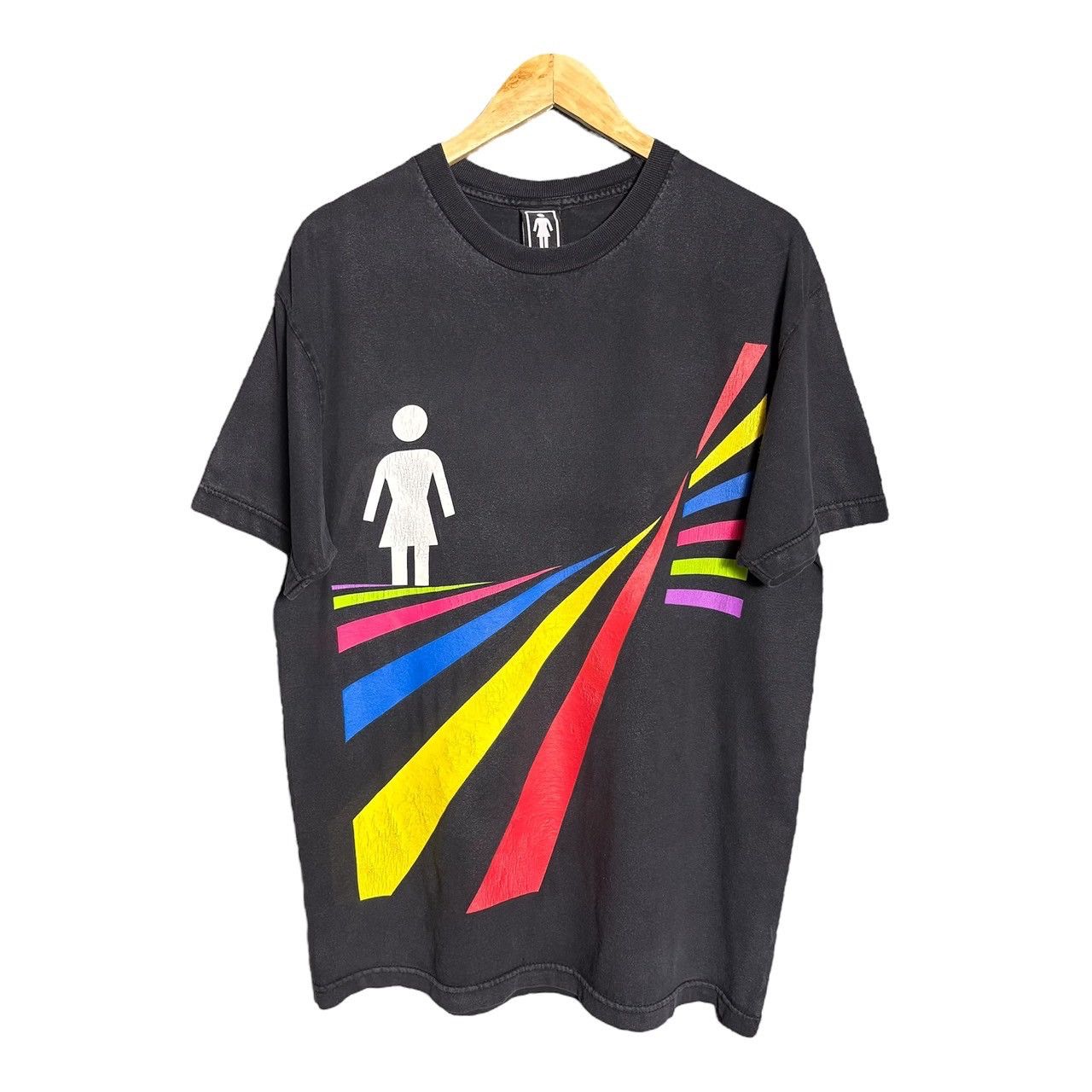 Girl Skateboards Vintage 90s Girl Skateboards Logo T-Shirt Size US L / EU 52-54 / 3 - 1 Thumbnail